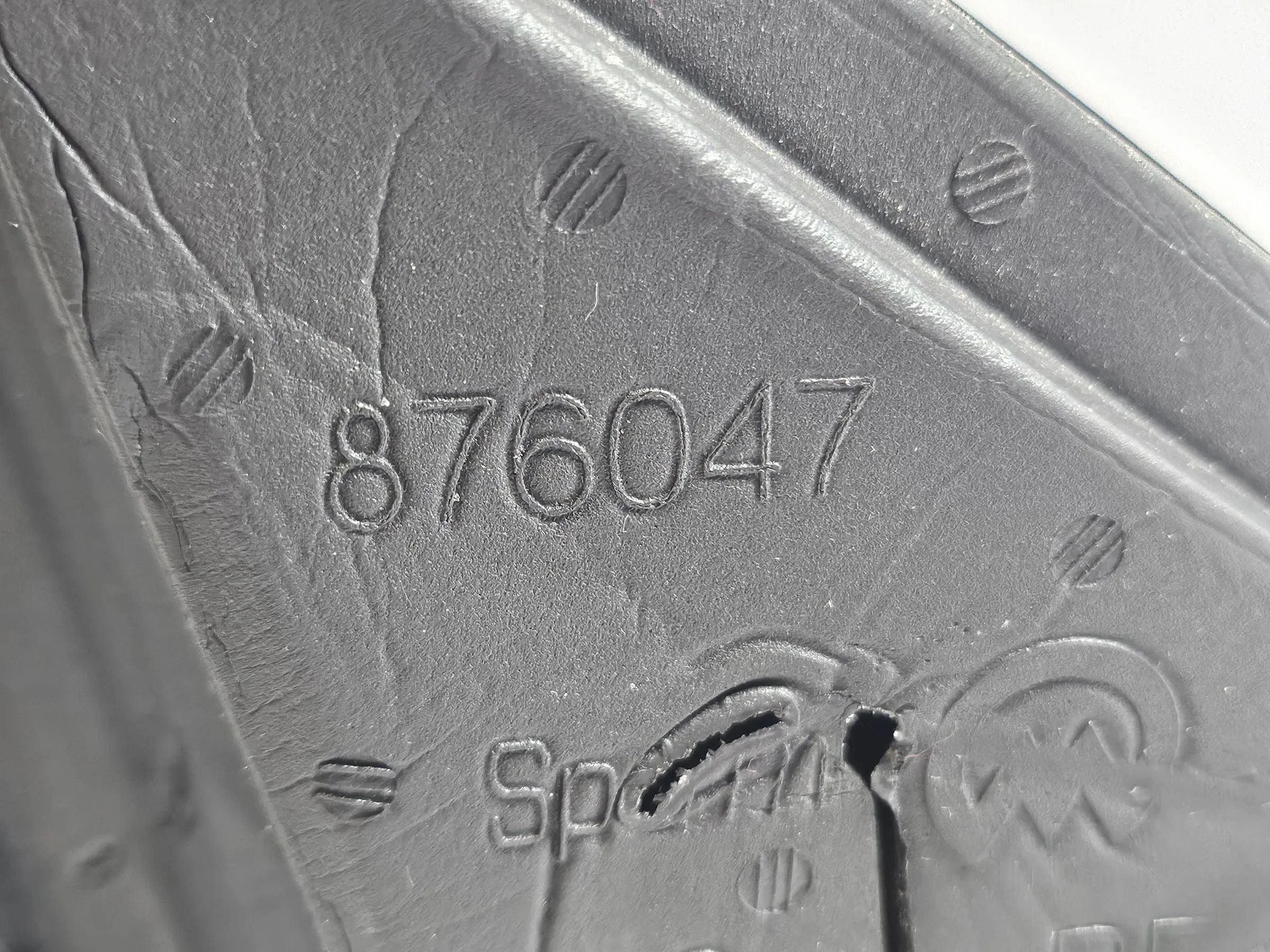 Oryginalne lusterko lewe elektryczne czarne Seat Ibiza 6L 836193