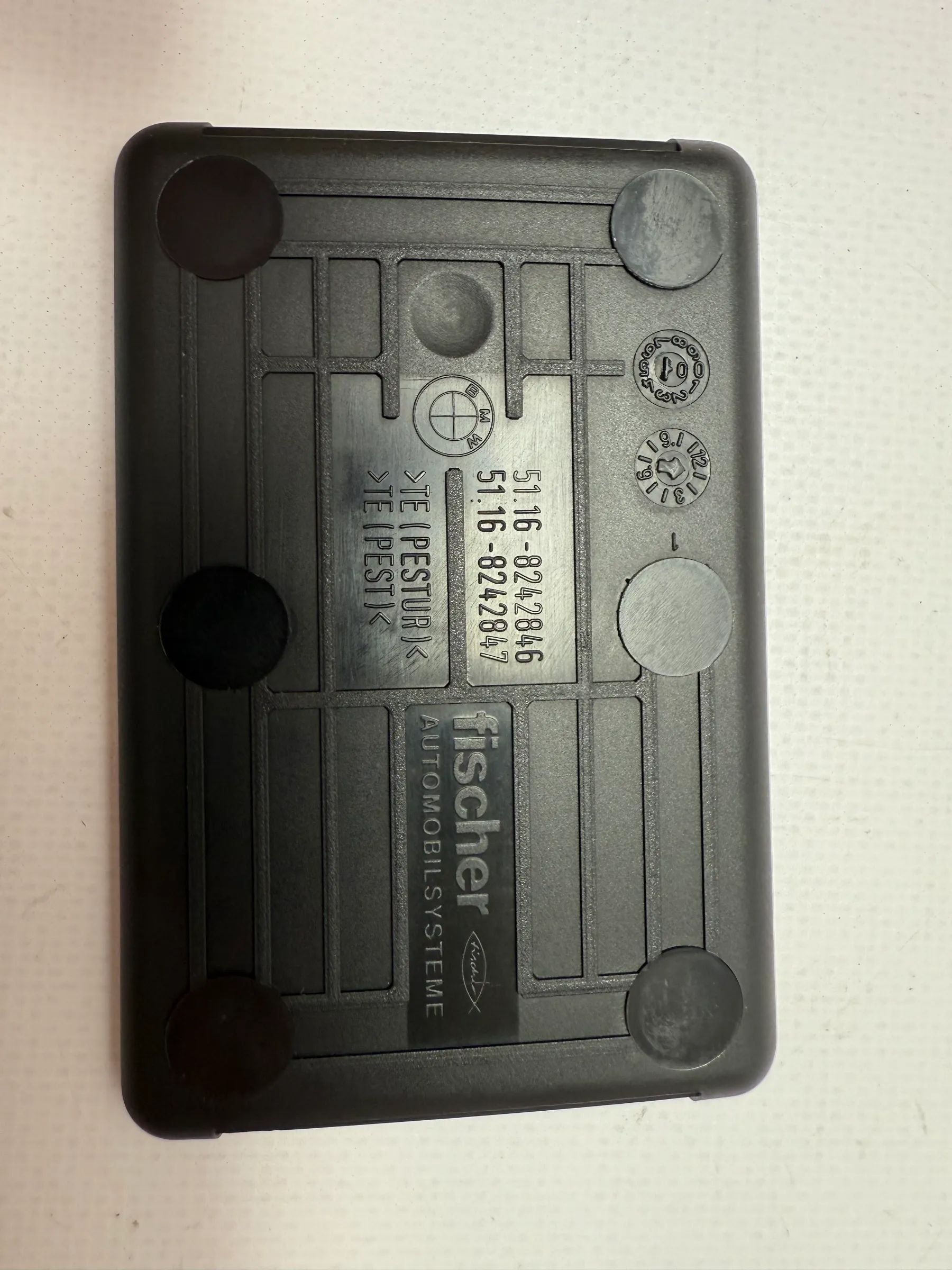 Оригинальная накладка для отделения BMW 3 серии E46, резиновый коврик для ящика 51.16-8242846