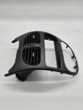 Original PEUGEOT 206 CC Luft Düse Mitte Einbau Rahmen Radio Schacht 9640404777