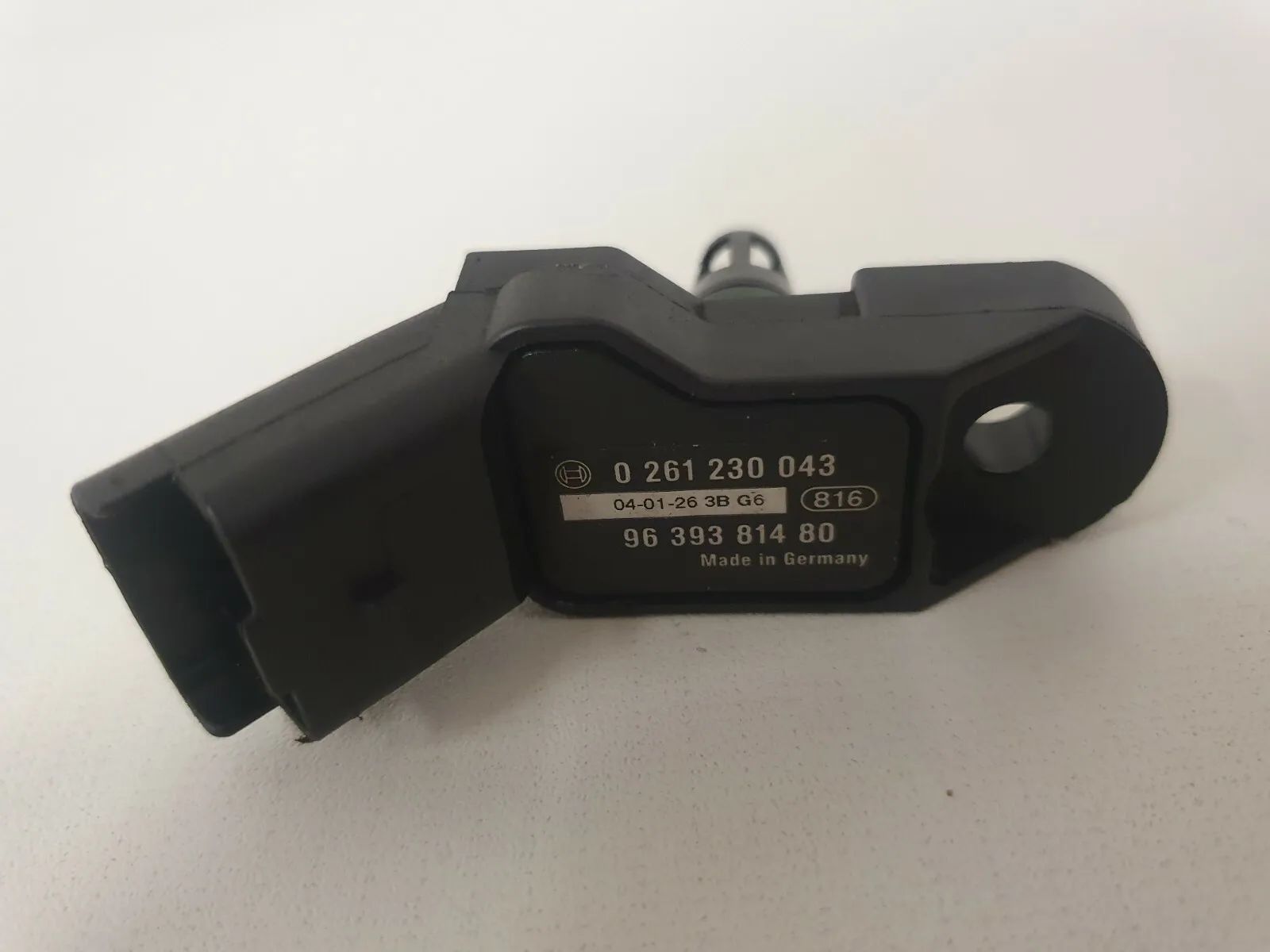 プジョー206CC 1.6 16V 80KW 純正 サージマップセンサー 0261230043 9639381480