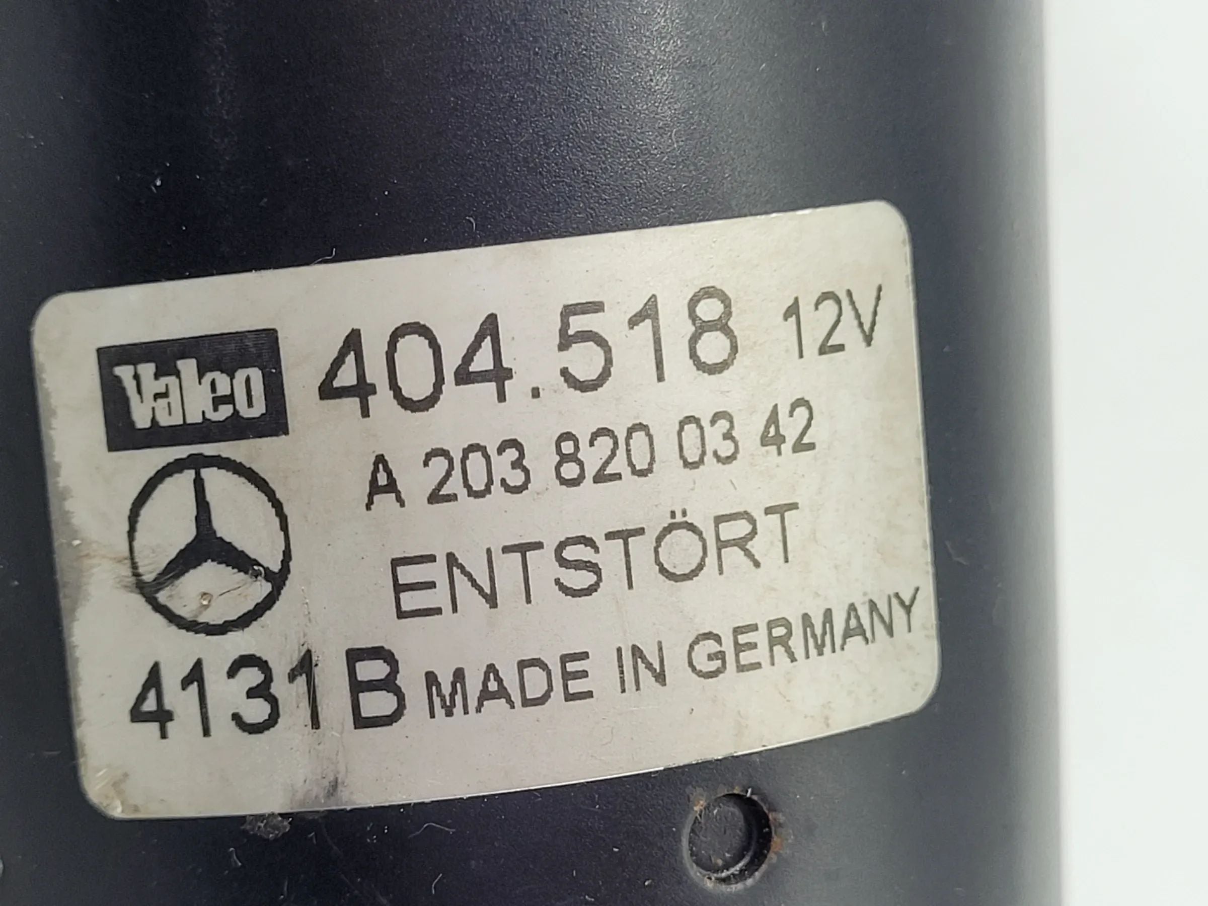 Original Mercedes-Benz C-Klasse (W203) Wischermotor Vorne A2038200342