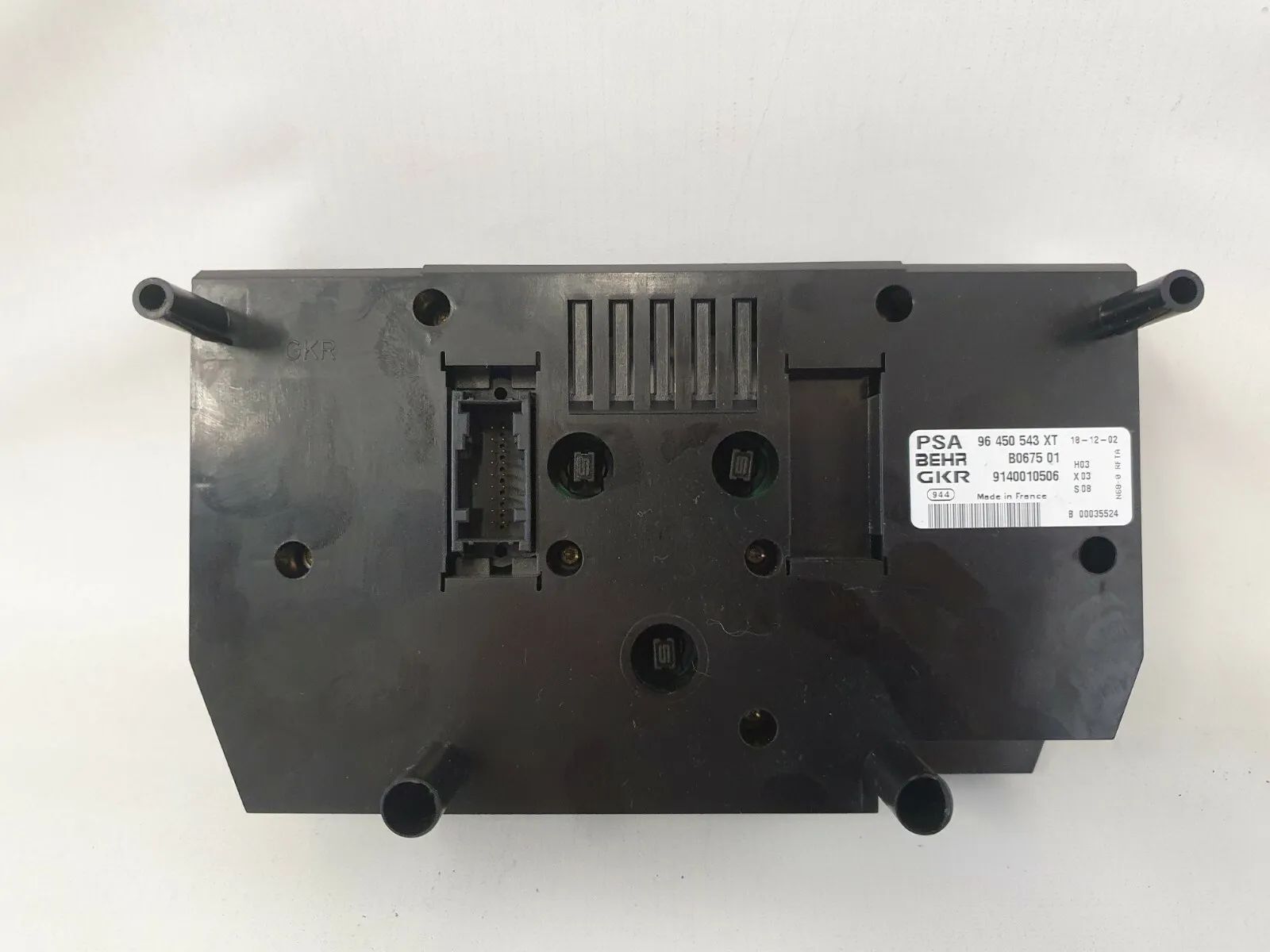 Orijinal Citroen C4 Picasso Dijital Klima Kontrol Ünitesi 96450543XT