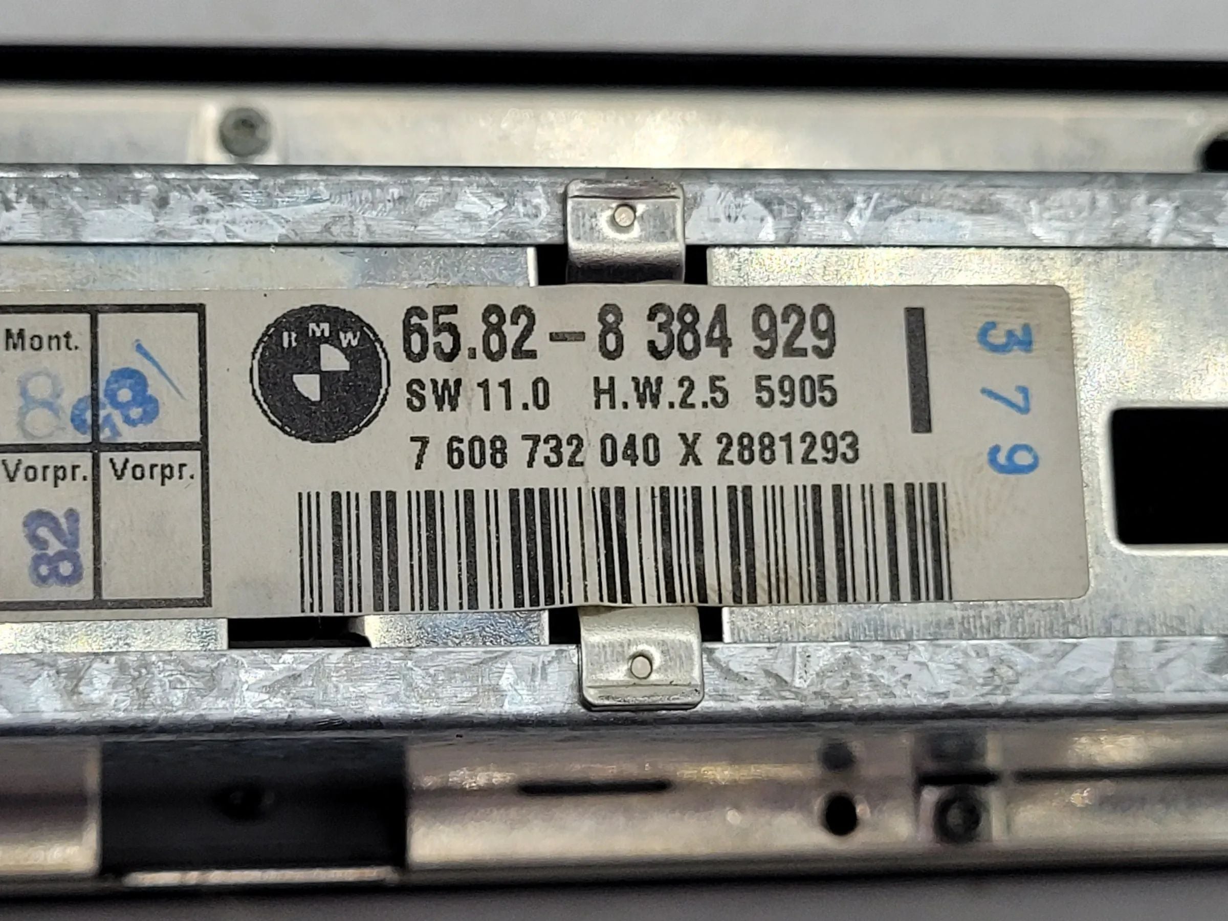 BMW 5er Touring E39 Display Bordcomputer Radio 65.82-8384929 Original