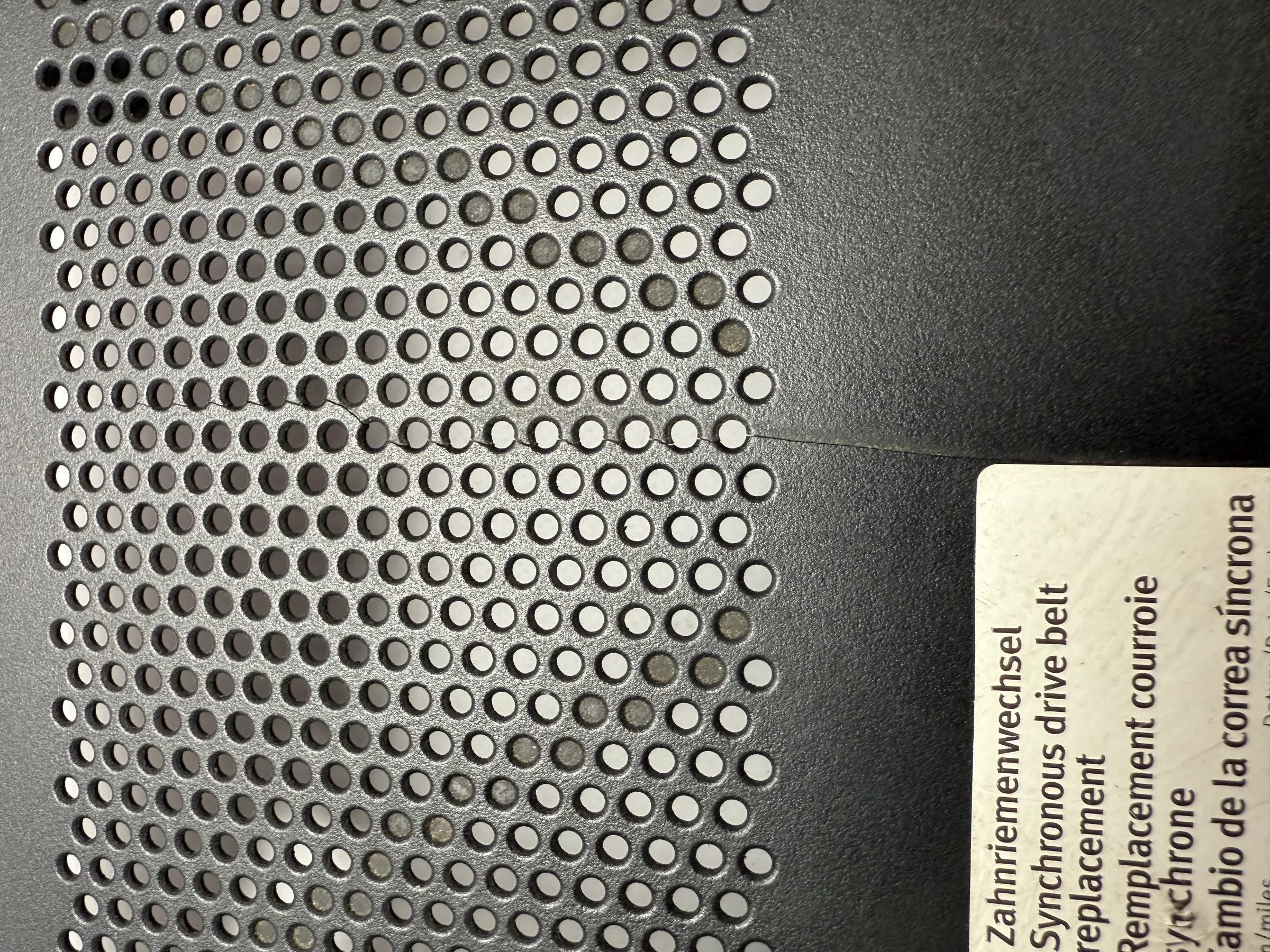 Original Audi A3 1.6 8L  Motorabdeckung  06A103925AR