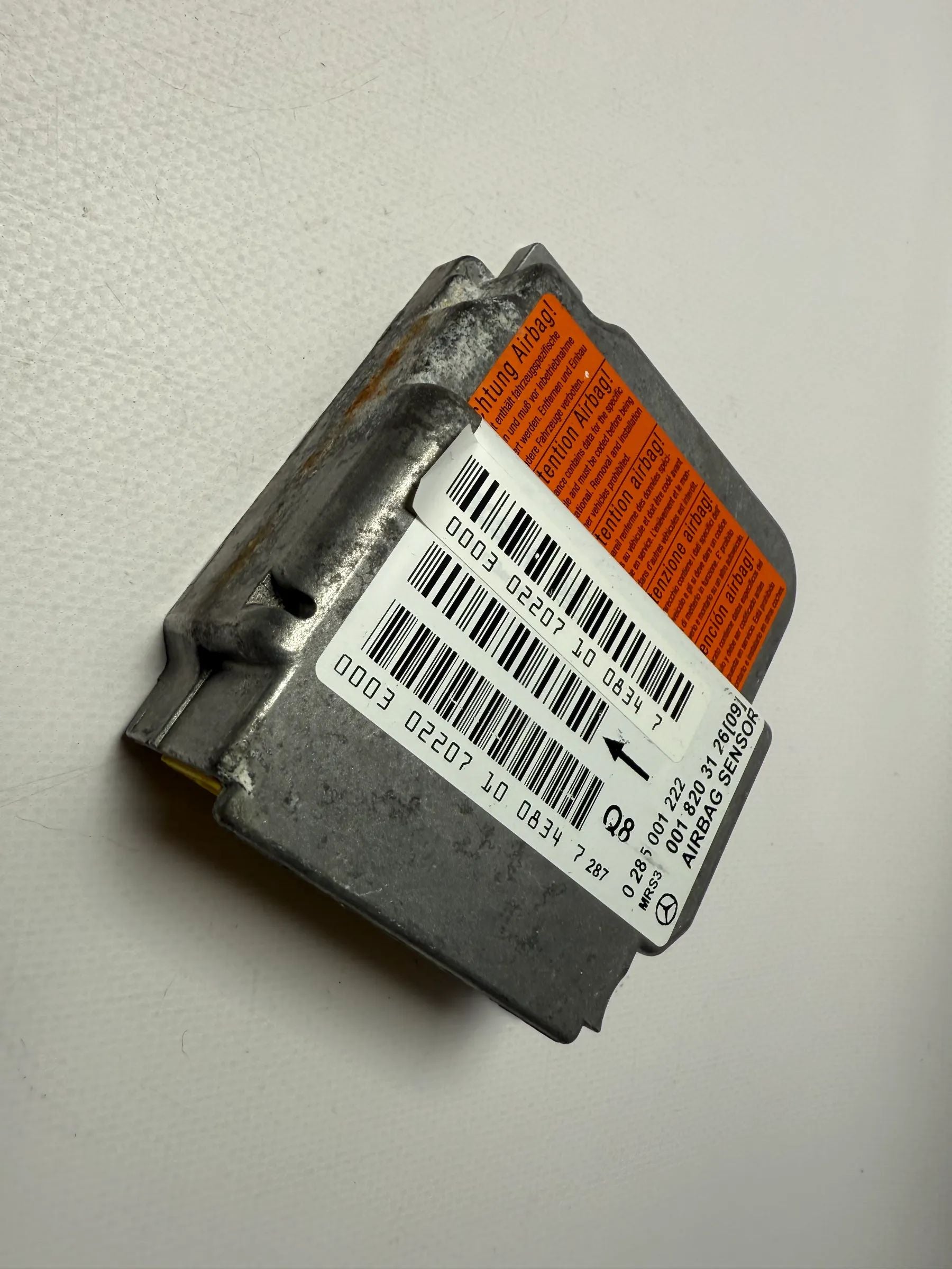 Mercedes-Benz A-Klasse 140 Module de commande Airbag 001820312609 / 0285001222