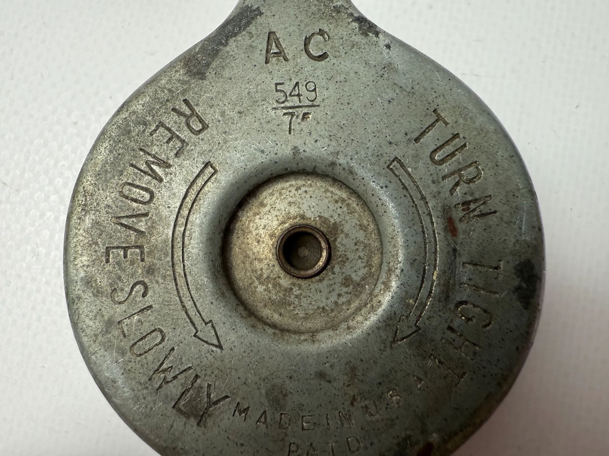 Original Opel AC Delco Tapón de Radiador para Rekord, Commodore, Admiral, Kapitän, etc. 549 7