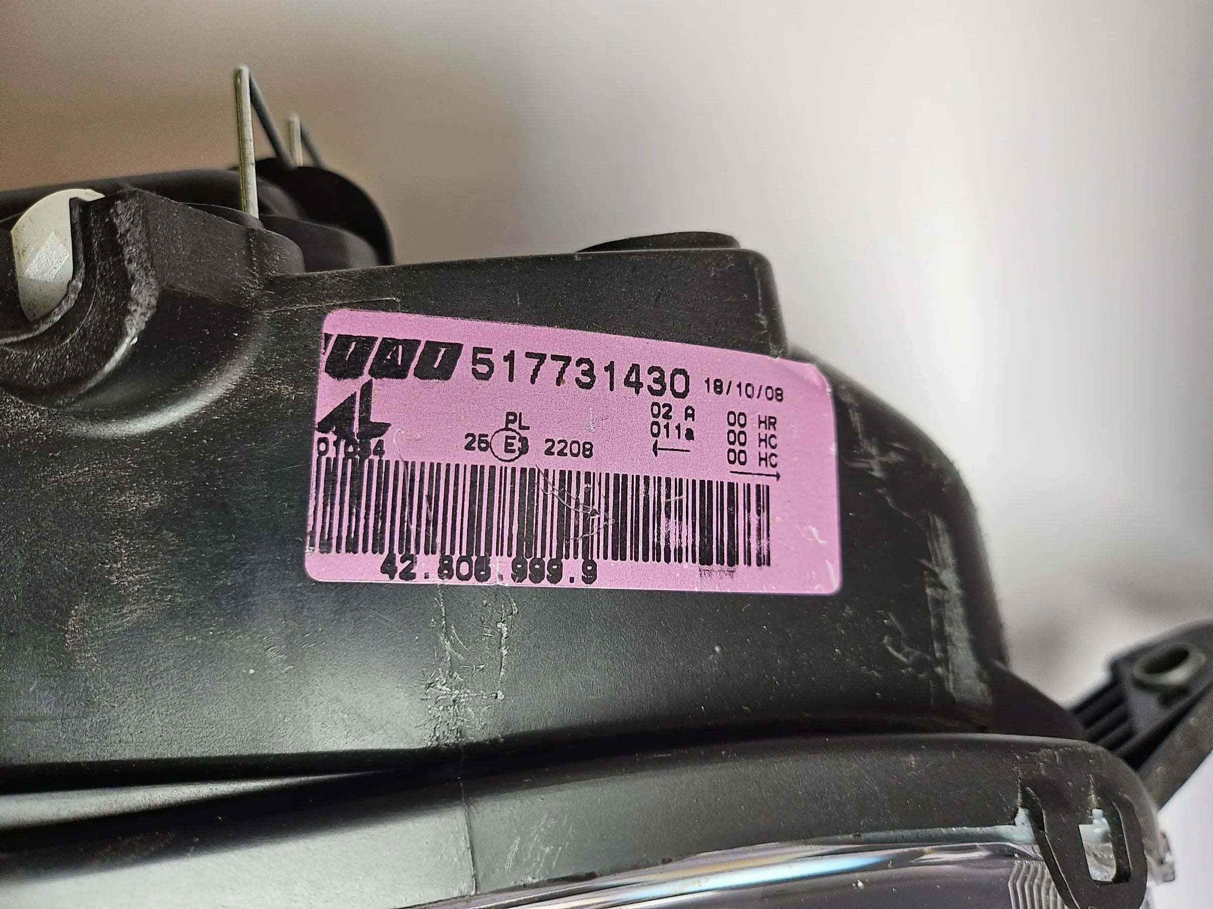 original faros delanteros derecho para Fiat Strada 2005-2014 | Fiat Albea 2006-2012