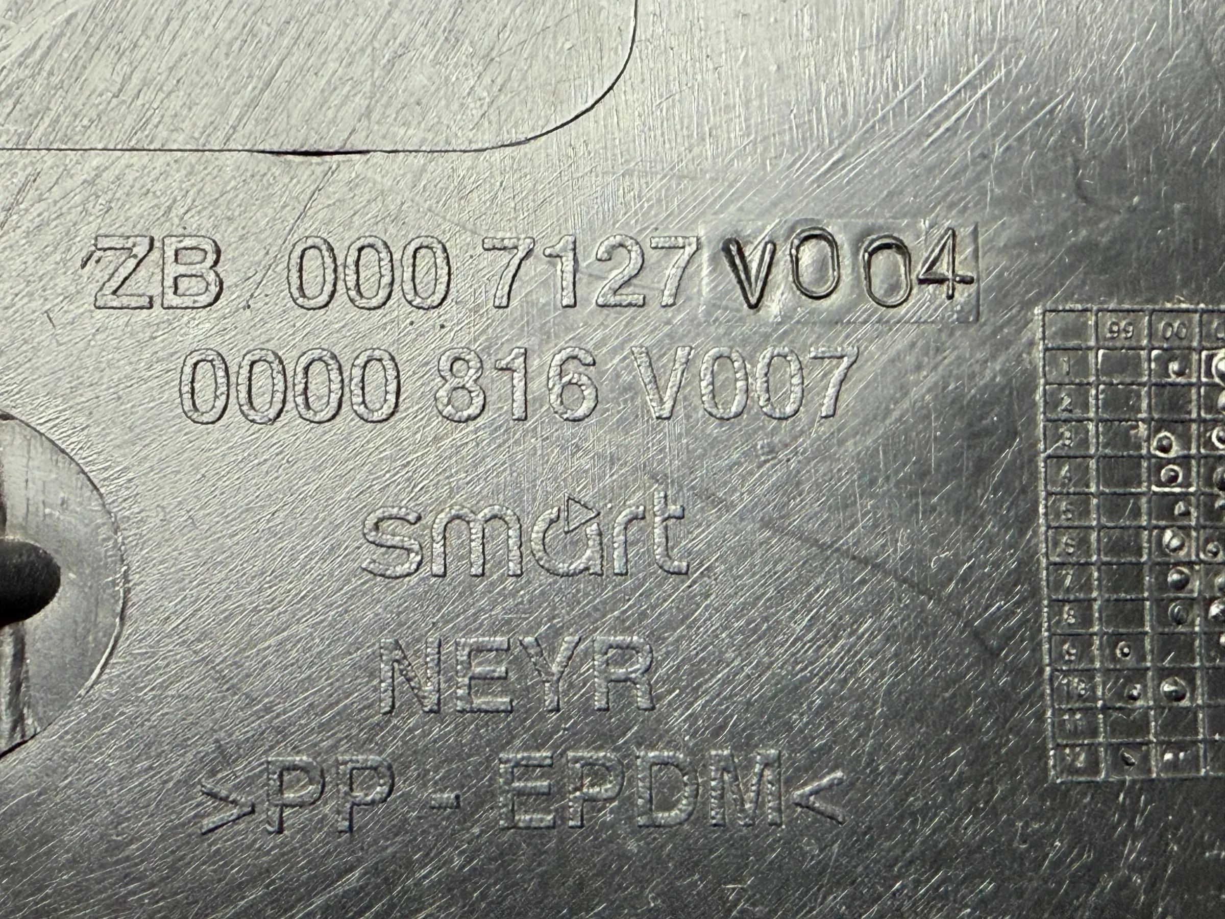 Originele Smart 450 Cabrio Dakontgrendeling Links 0007127V004