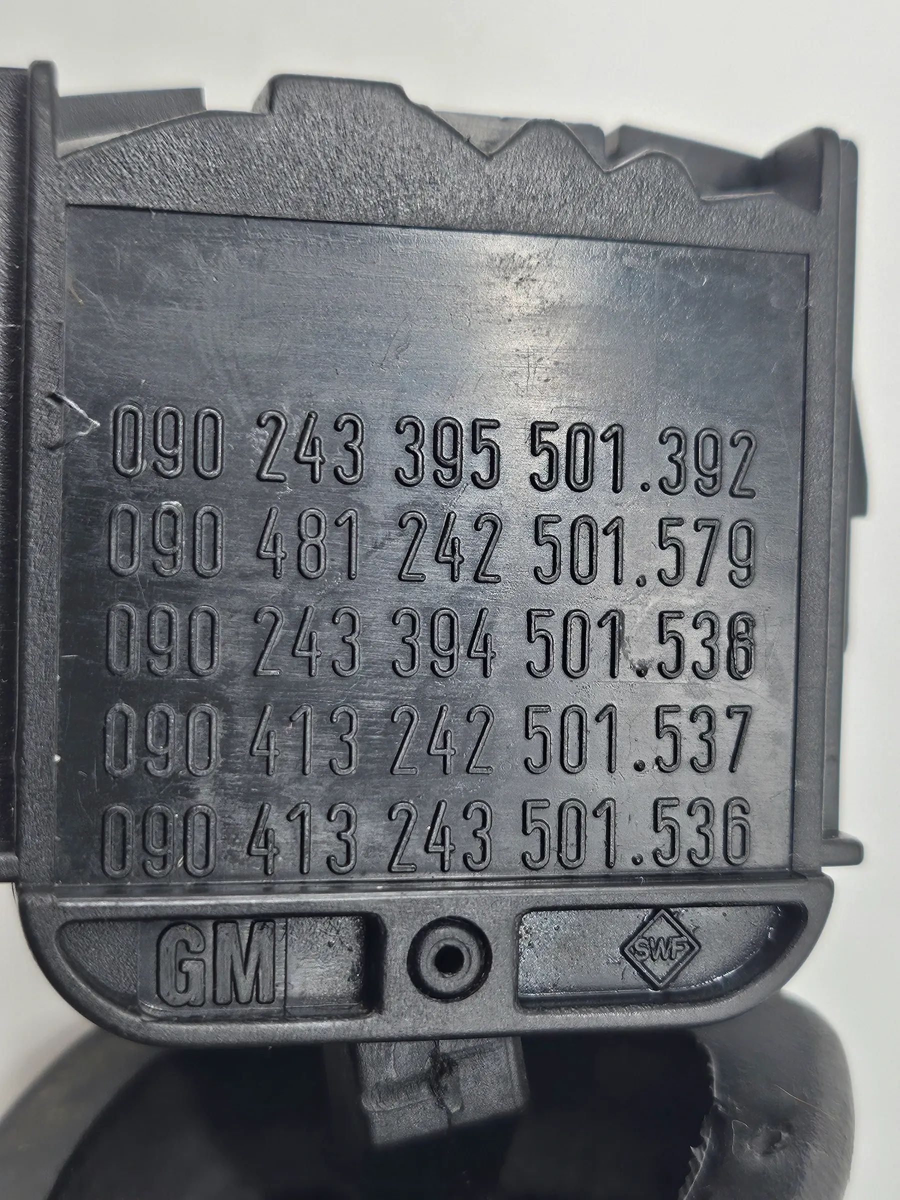 Origine OPEL ASTRA G CARAVAN (F35_) 1.6 Commutateur de colonne de direction Interrupteur d’essuie-glace 090243395