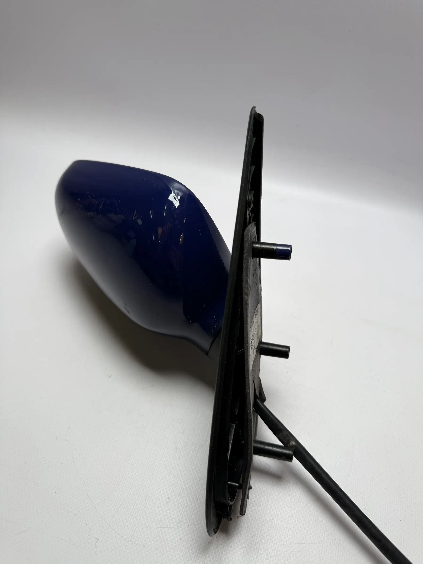 VW Polo 50 Specchietto Retrovisore Esterno Meccanico Destro Blu 6N1857508 GRU / 202272