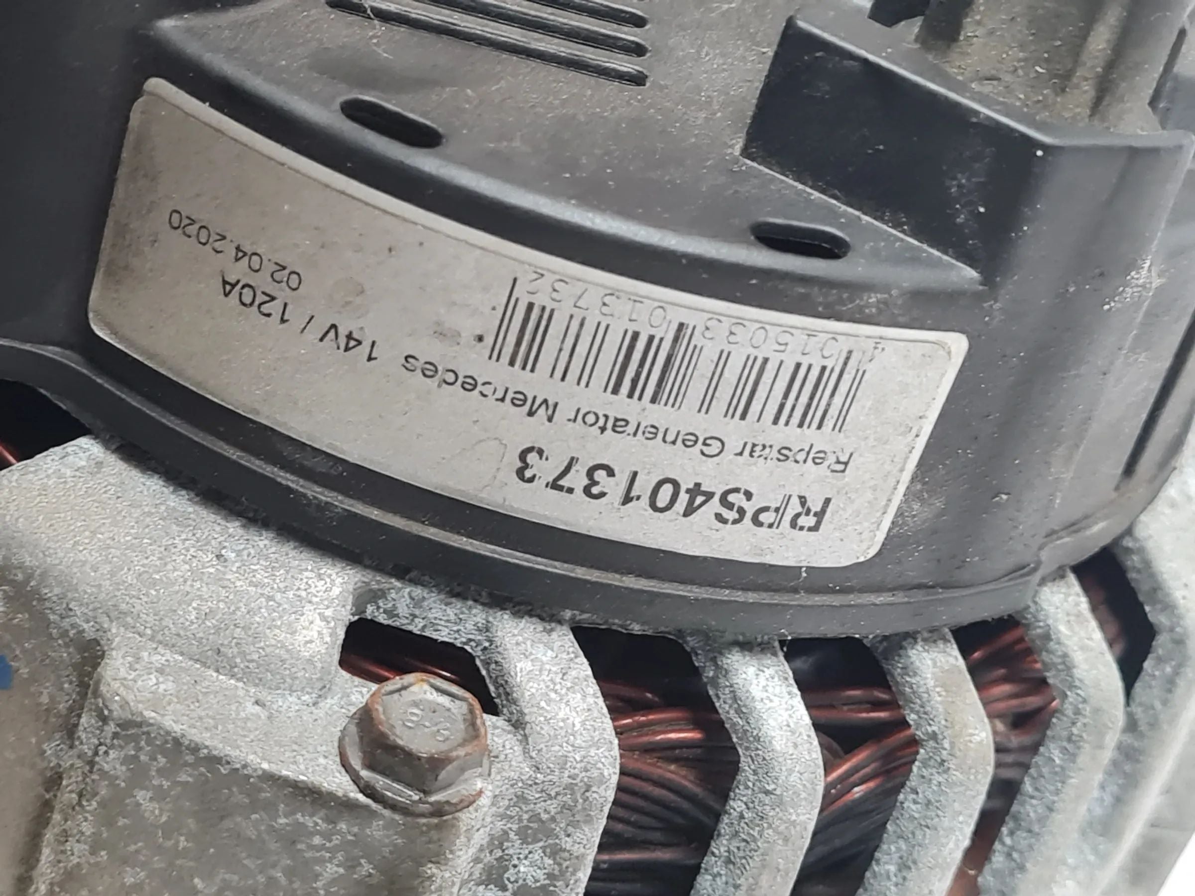 เครื่องกำเนิดไฟฟ้า Mercedes C-Klasse CL203 แท้ M111.951 RPS401373