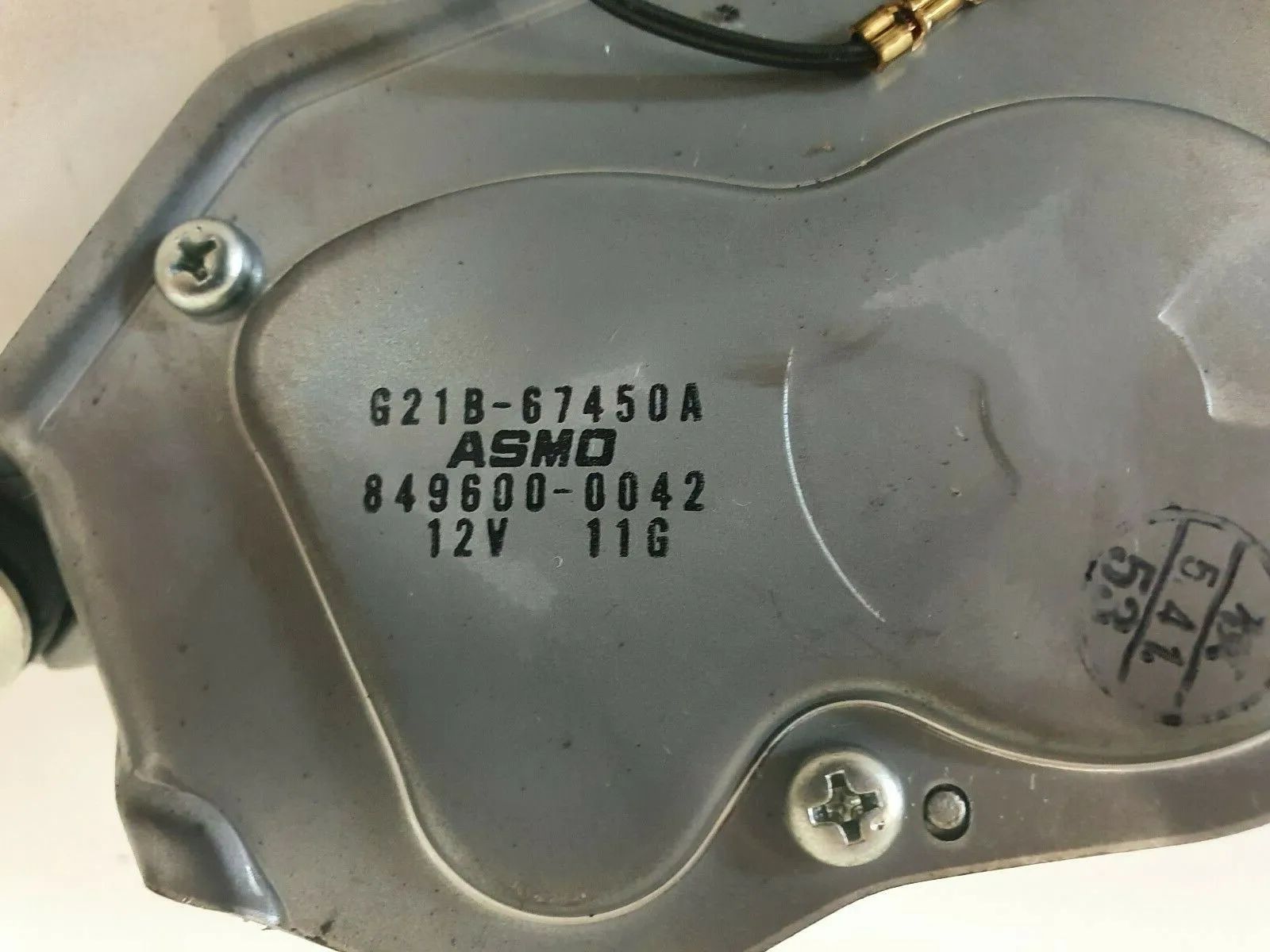 ⭐ Rear wiper motor 849600-0042 Mazda 6 Sport Kombi 2.0 CD TOP Gg/gy ⭐ 