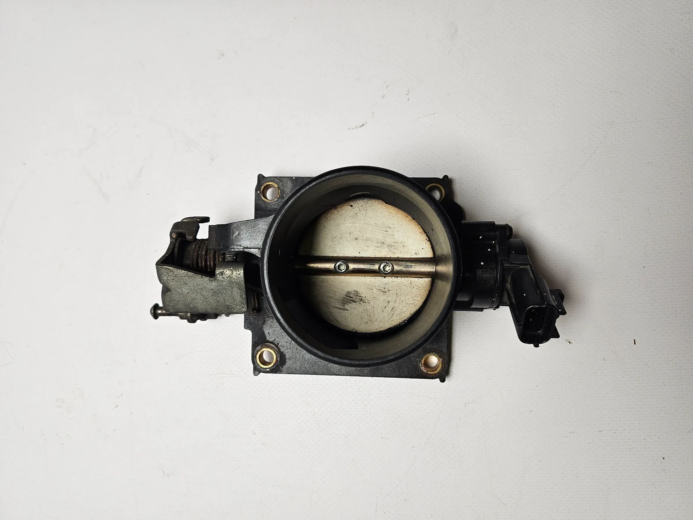 Original FORD Mondeo III 171884 Cuerpo de Aceleración con Potenciómetro (BWY) 1S7U-9E927-CA