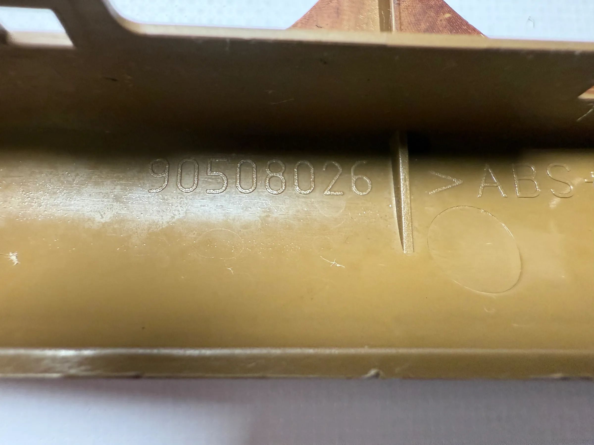 Original Opel Vectra B GM Moldura de Consola Central Madera Raíz 90508026