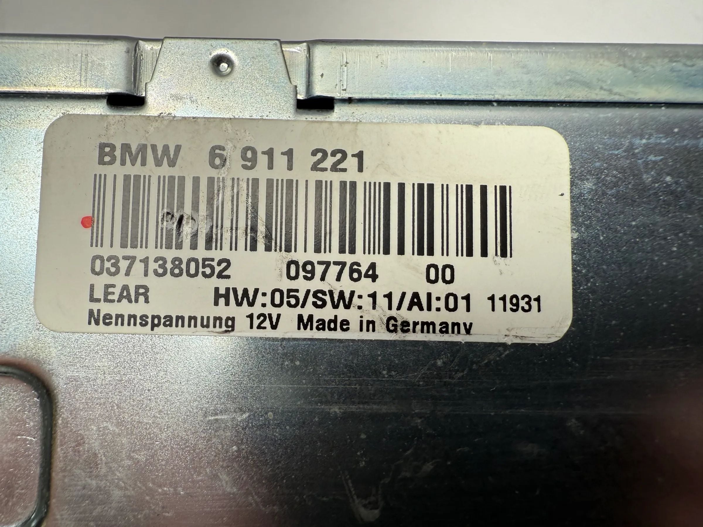 Orijinal BMW E38 E39 Kontrol Ünitesi Video / GPS / Navigasyon 6911221 / 037138052