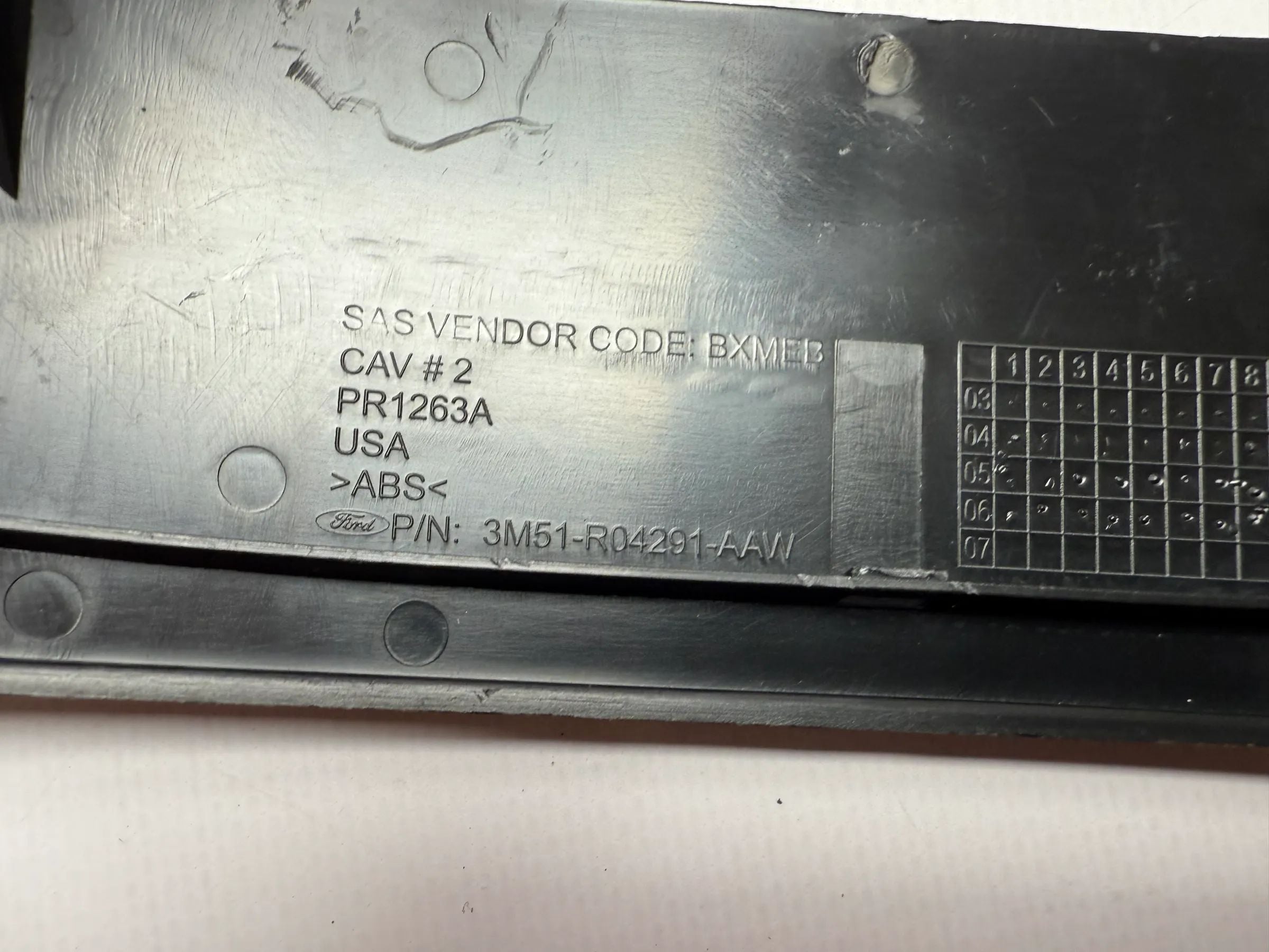 Originele Ford Kuga / Focus Stuurkolomafdekking 3M51-R04291-AAW