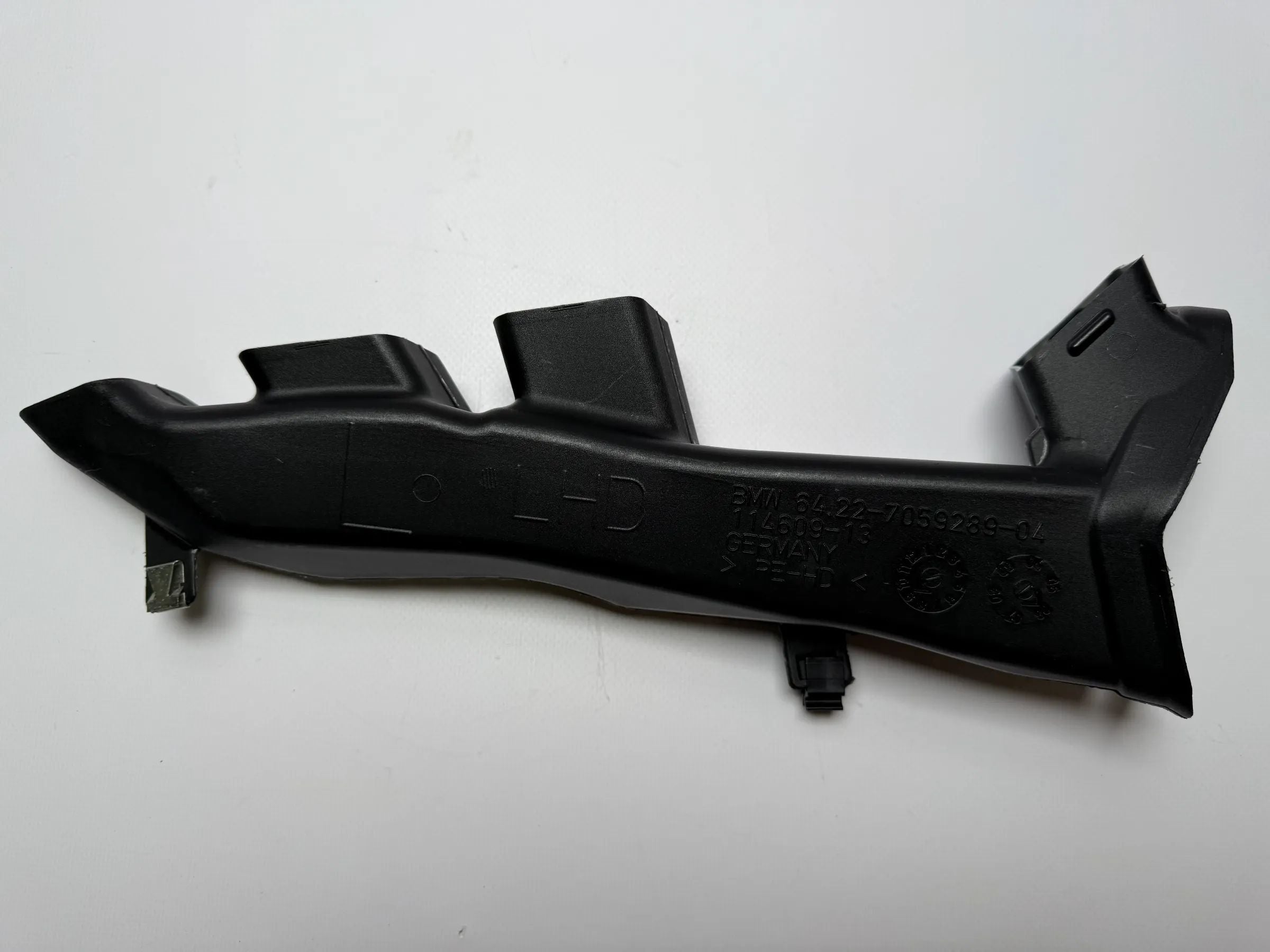 Orijinal BMW 325d DPF E90 / E91 Isıtma Kanalı Sol Ayak Bölümü 64.22-7059289-04