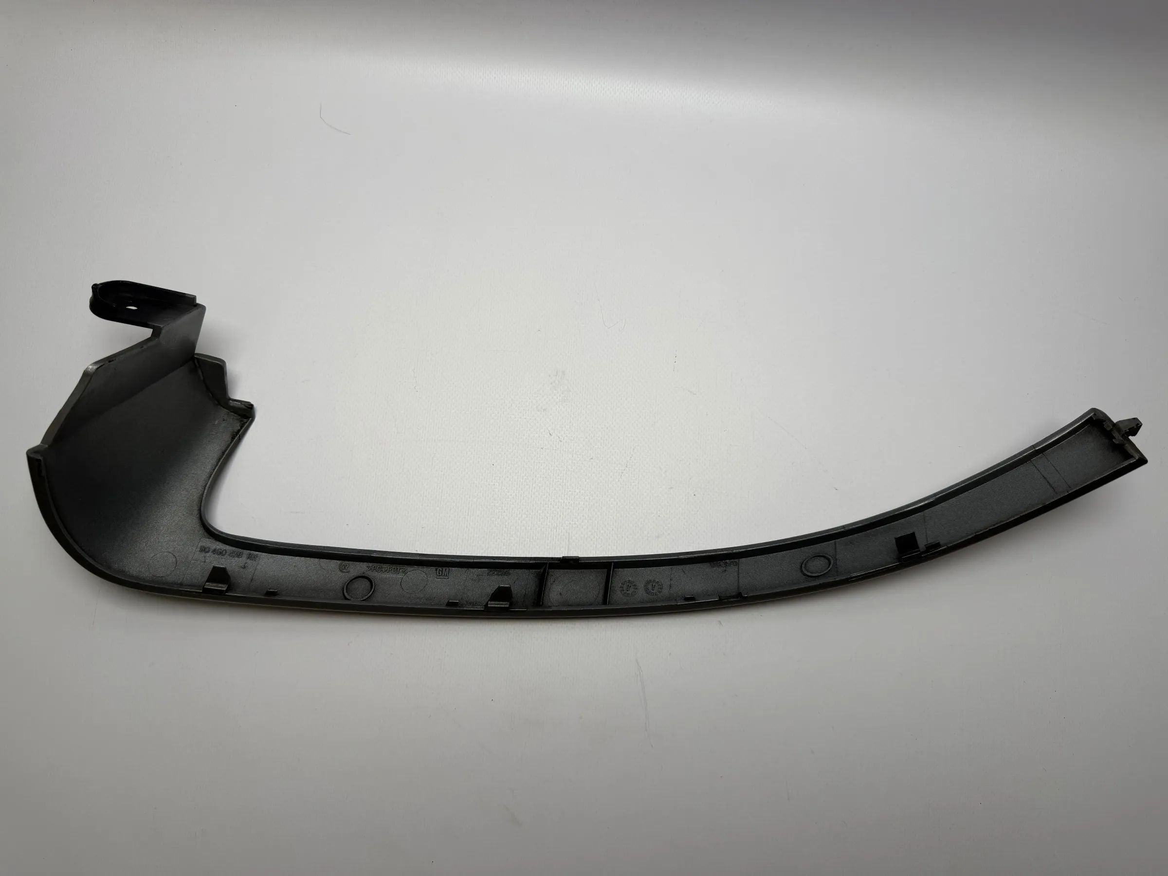 Original Opel Omega B headlight bezel bracket cover silver 90460438 RH 
