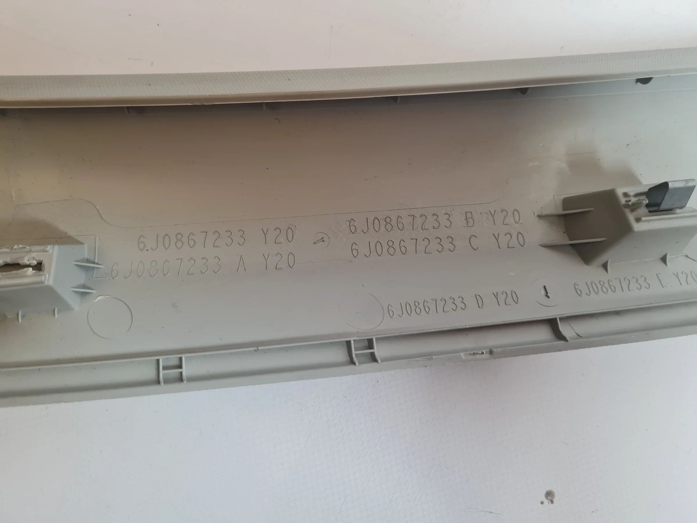 Original Seat Ibiza IV (6J5/6P1) Verkleidung A-Säule Links Vorne 6J0867233