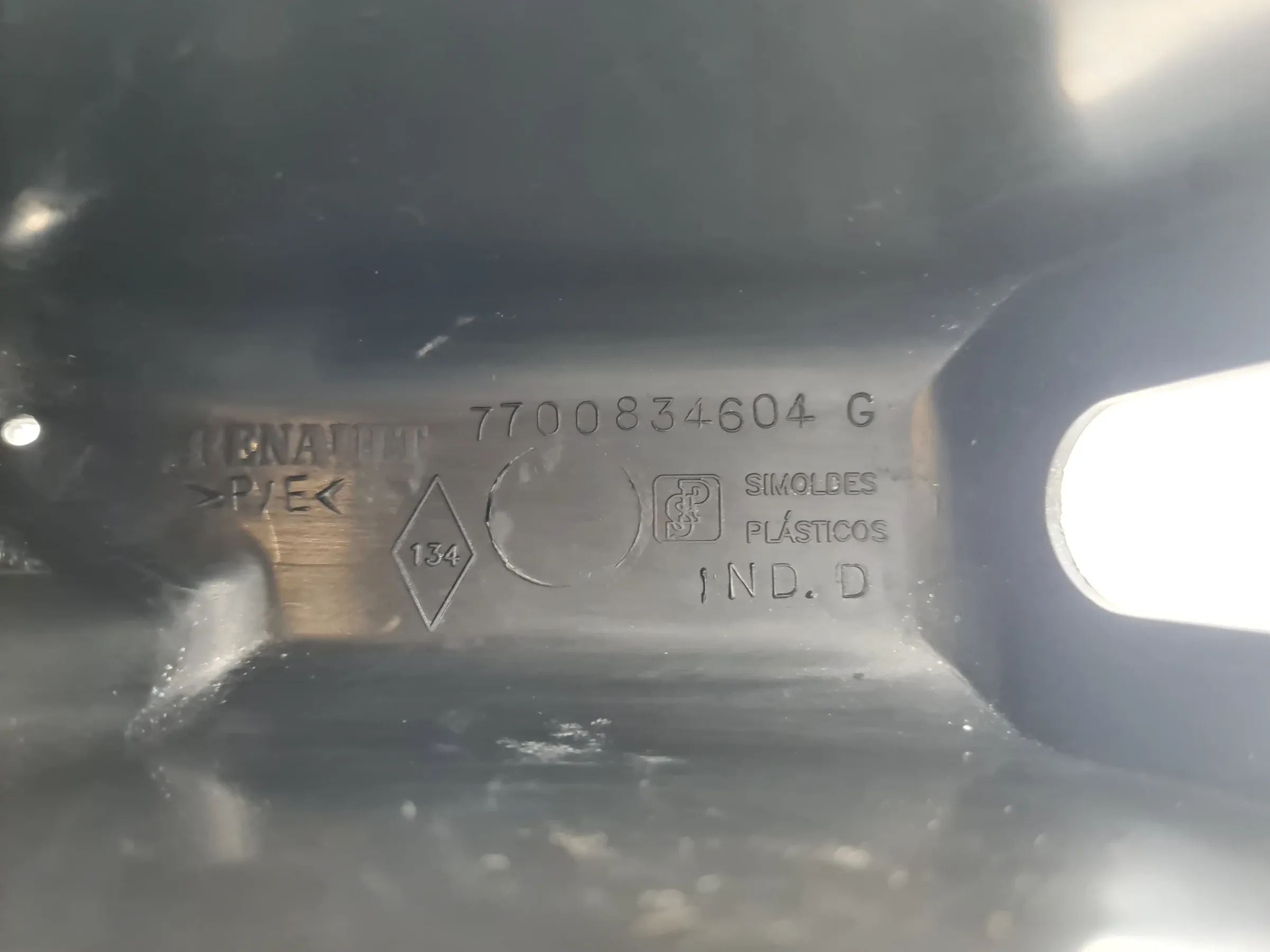 Original Renault Twingo I 1 (C06) Kabelbaum Abdeckung Blende L/R 7700834604