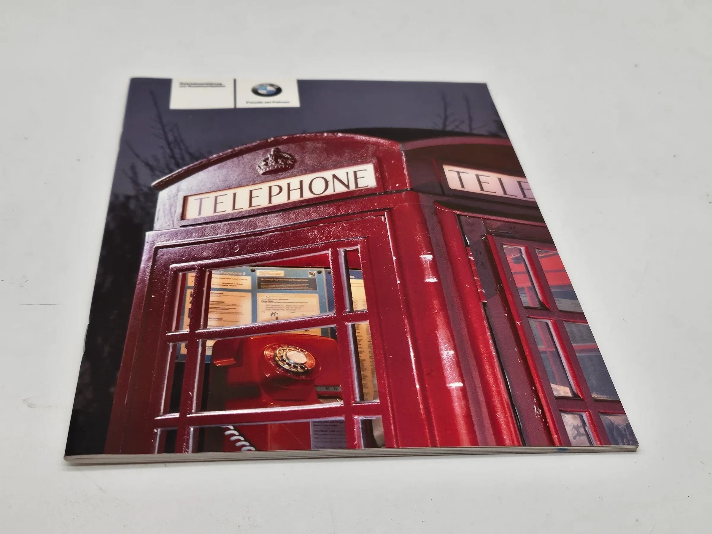 Original BMW E60 E61 E87 E90 E91 Betriebsanleitung Telefon 01400013376 deutsch