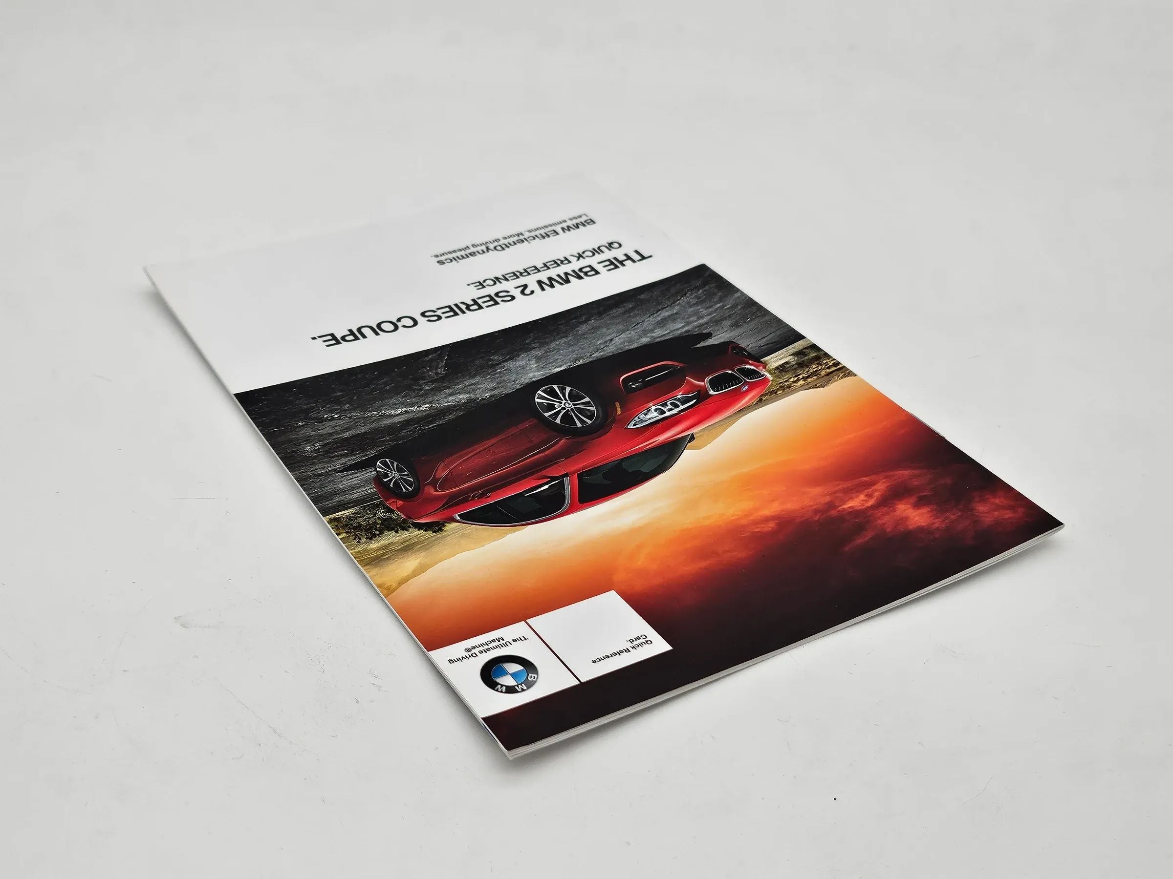 BMW 2 er Coupe F22  Schnell Betriebsanleitung Bedienungsanleitung  englisch