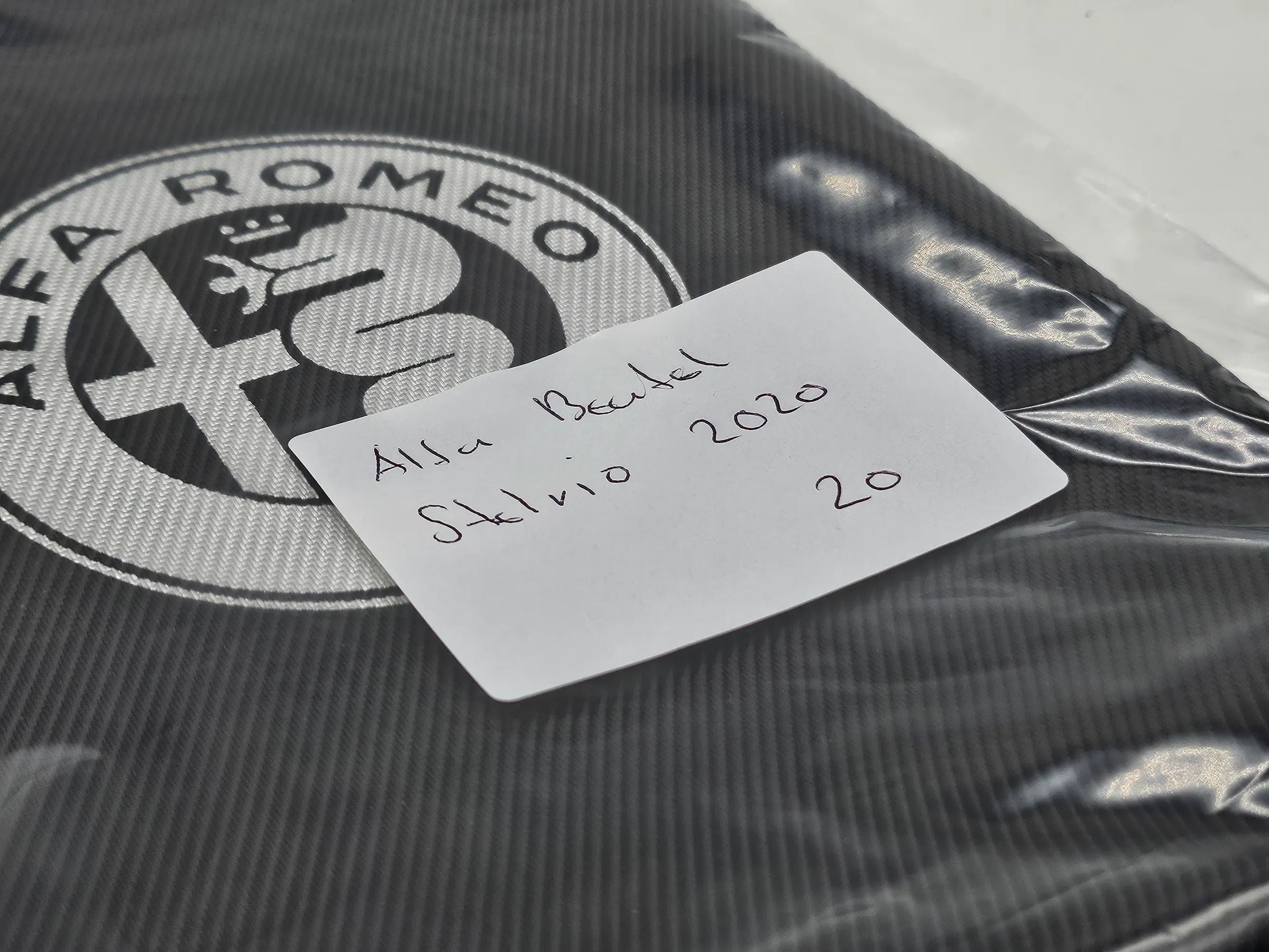 Original Alfa Romeo Stelvio 2020  Stoff Beutel für Betriebsanleitung