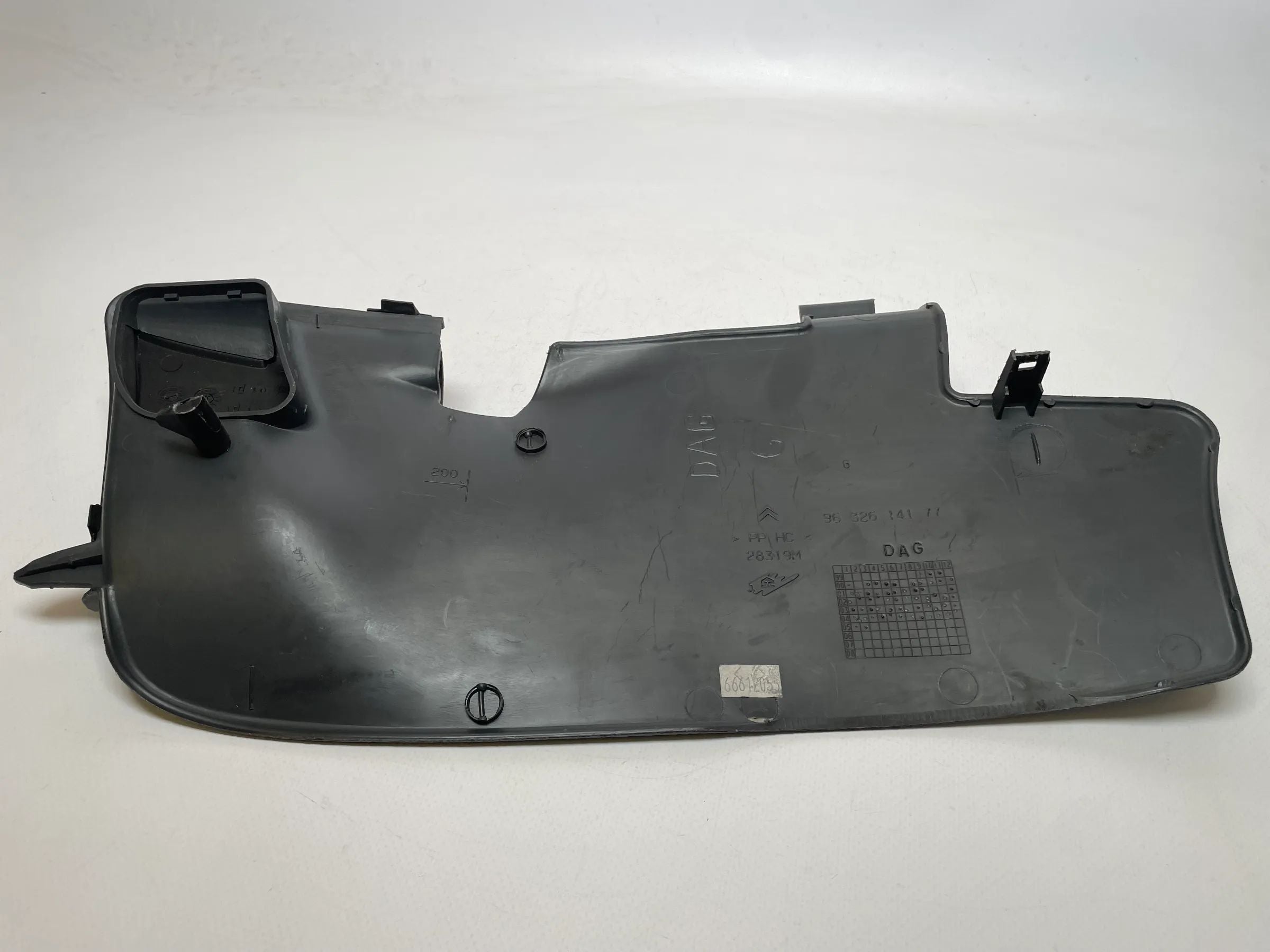 Original Citroen C5 (DE/DC) Abdeckung Fußraum Rechts Vorne 9632614177
