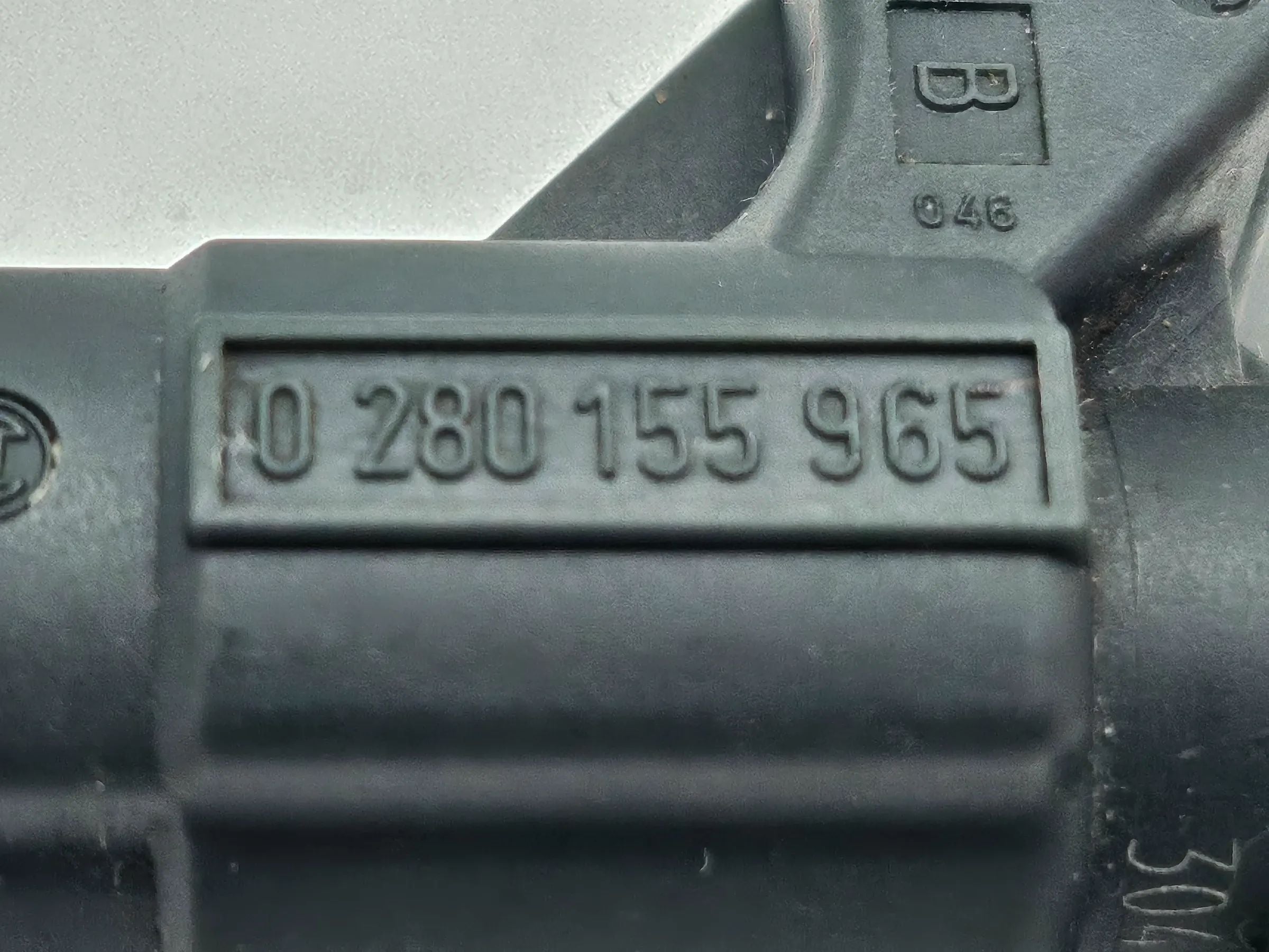 Original Opel Corsa C Agila A Einspritzdüse Einspritzventil Bosch 0280155965