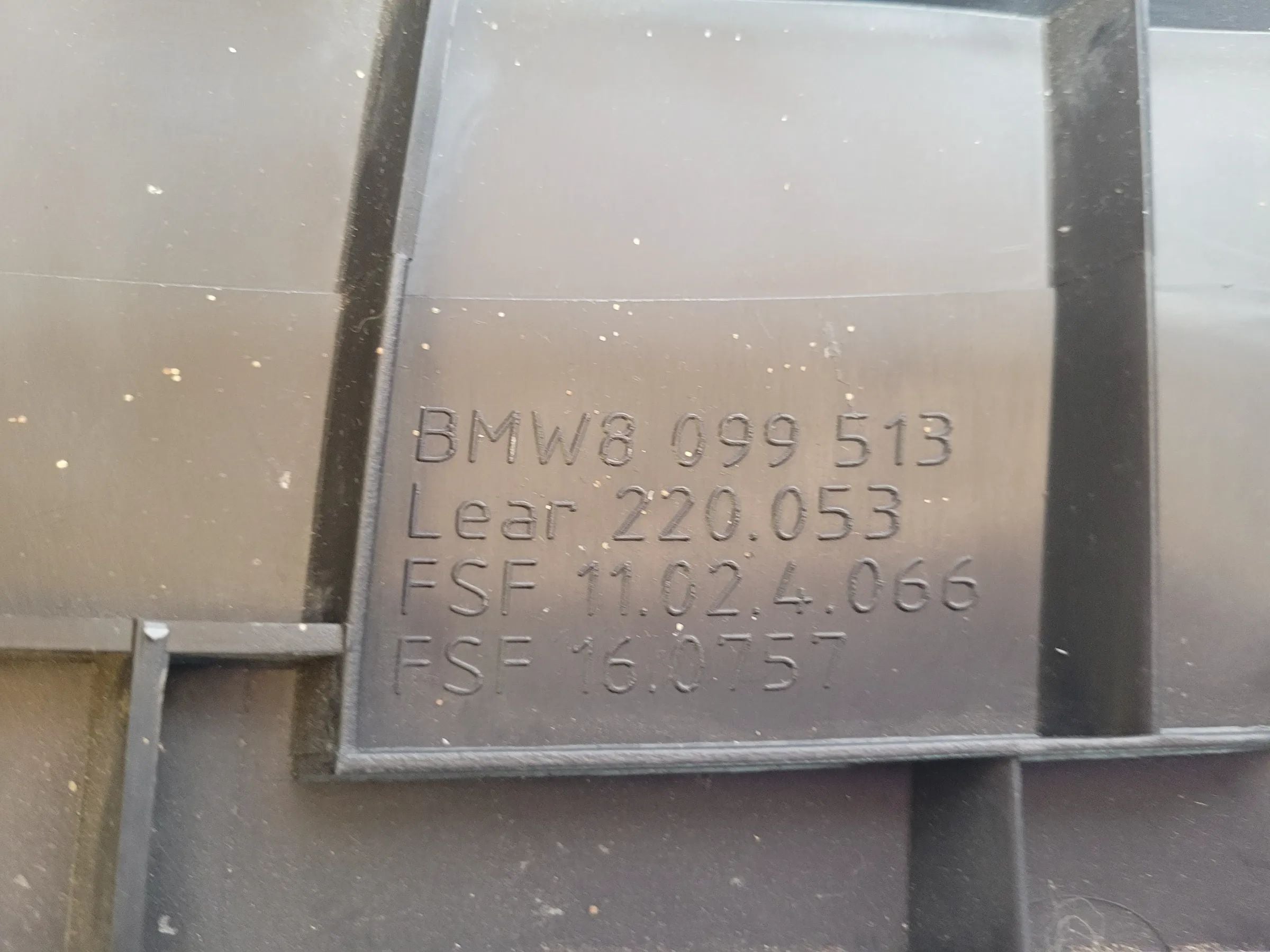 BMW 3er E46 Rücksitz Verkleidung Stoff Links Hinten 8099513 Original