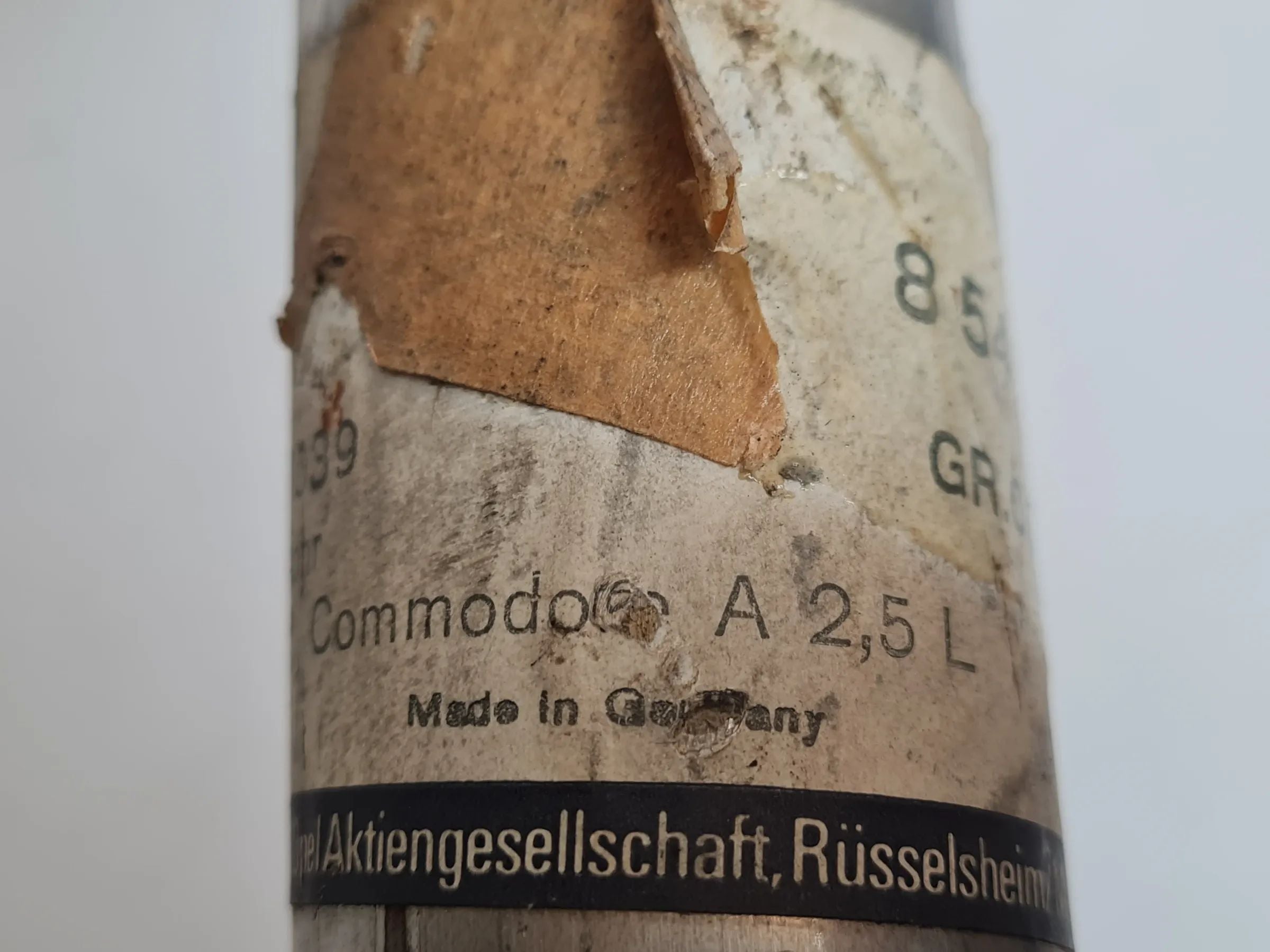 Opel Rekord C / Commodore A 2.5L Auspuffrohr Zwischenrohr 854486 (Original)