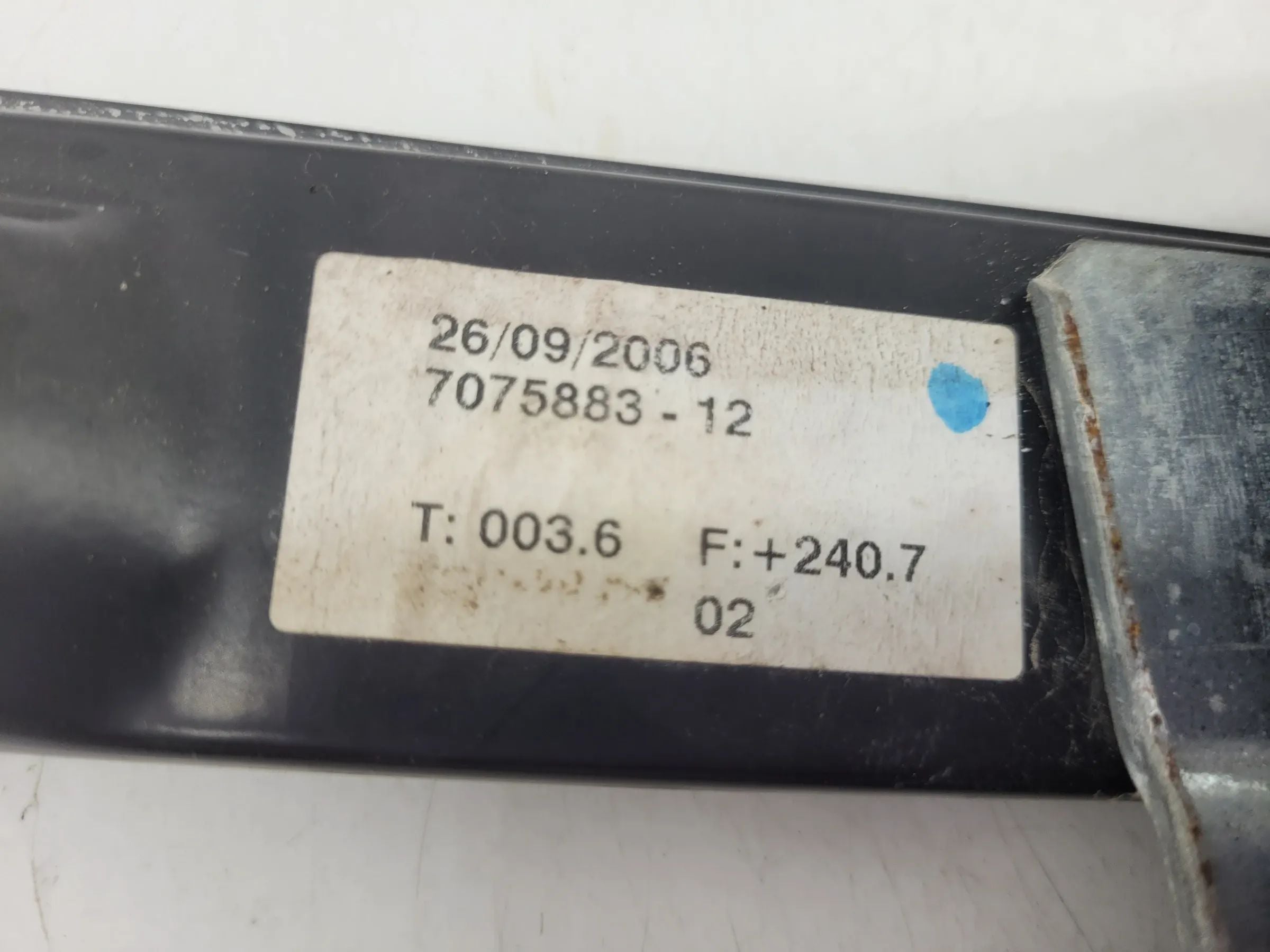 BMW 3er Touring E91 Fensterhebermotor + Gestänge Hinten Links 7075883 Original