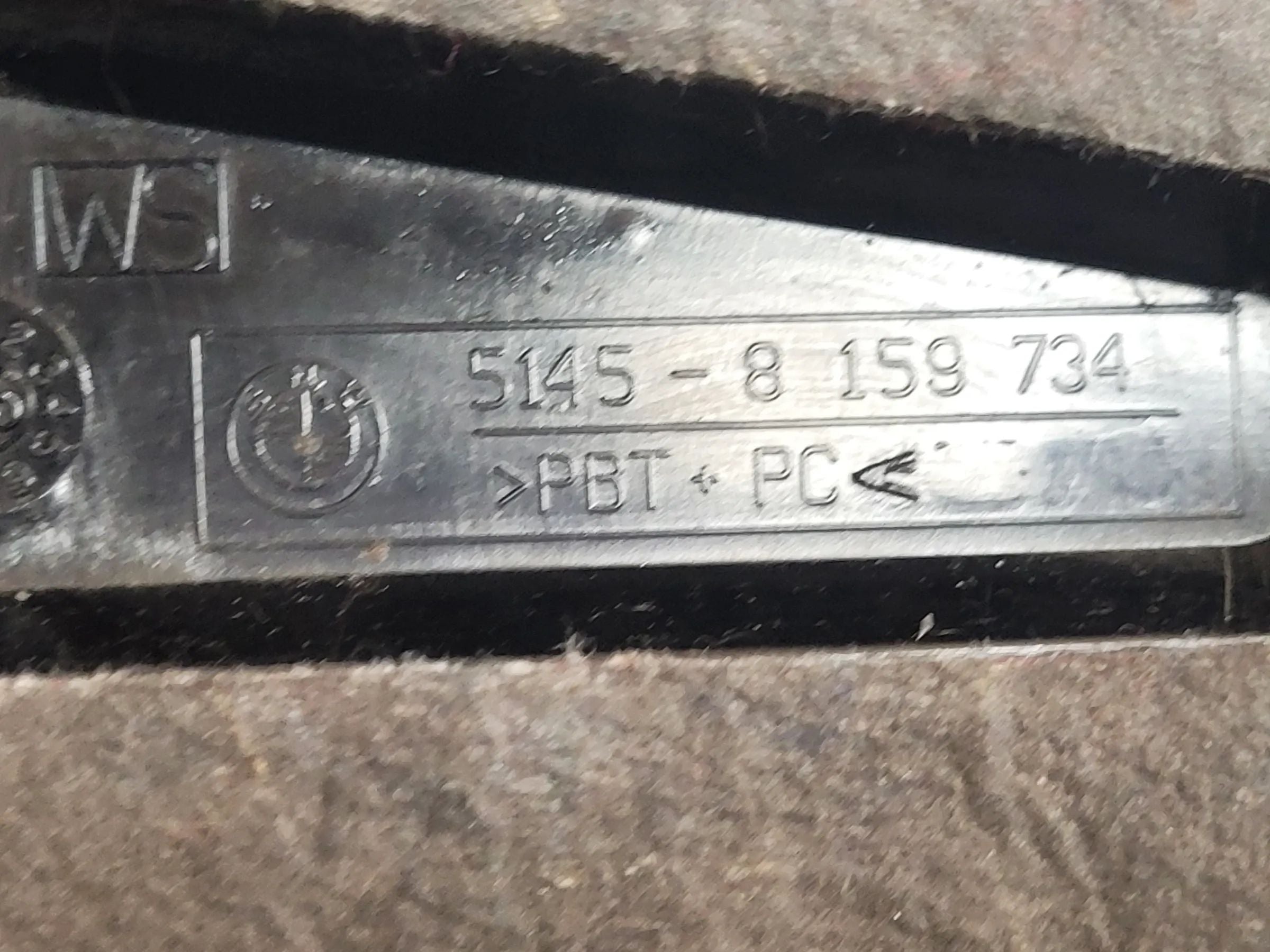 BMW 5er Touring E39 Abdeckung Fußraum Vorne Rechts 51.45-8159734 Original