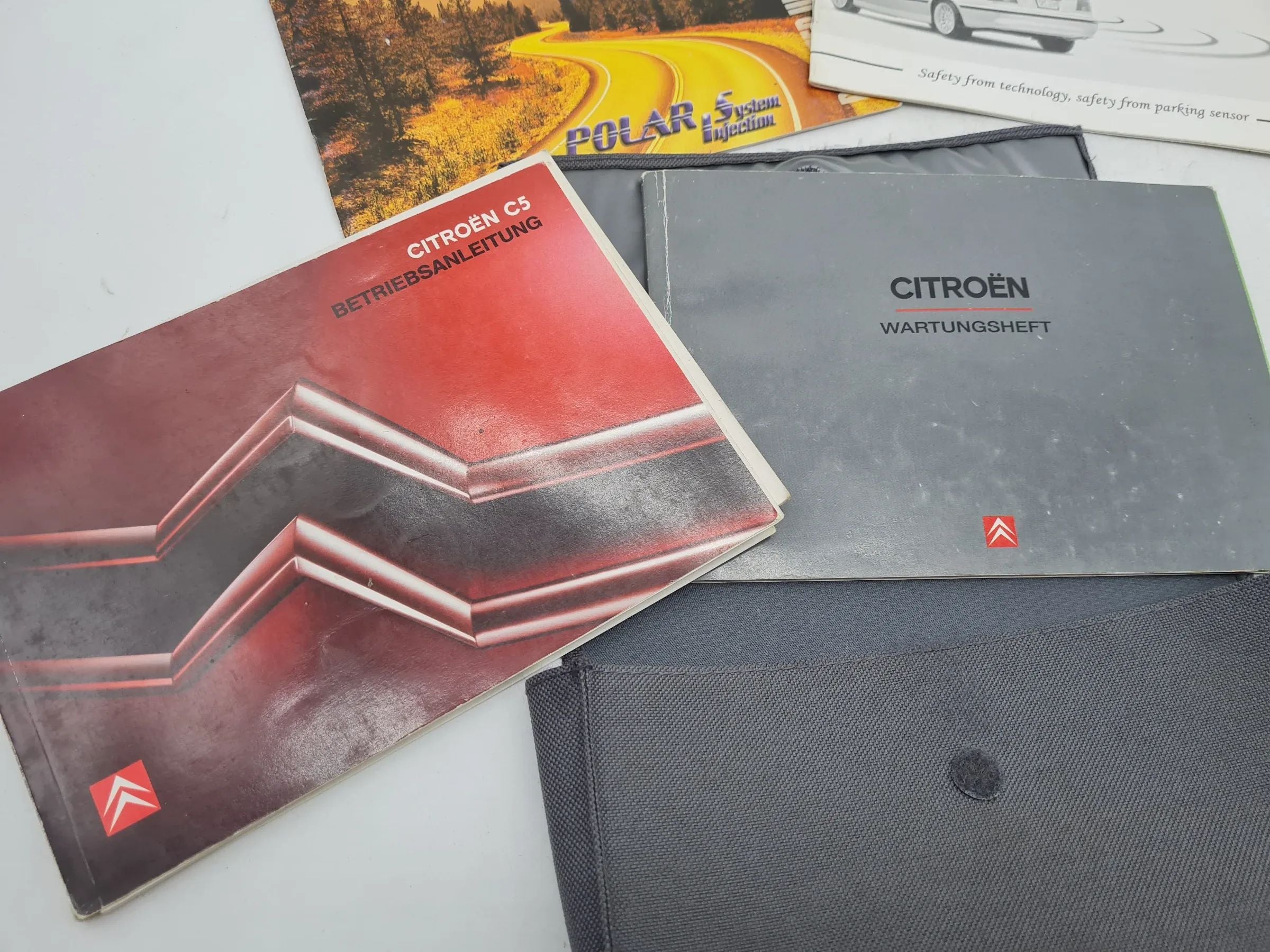 Citroen C5 (RC/RE) Bordbuch Bordmappe Bedienungsanleitung Original