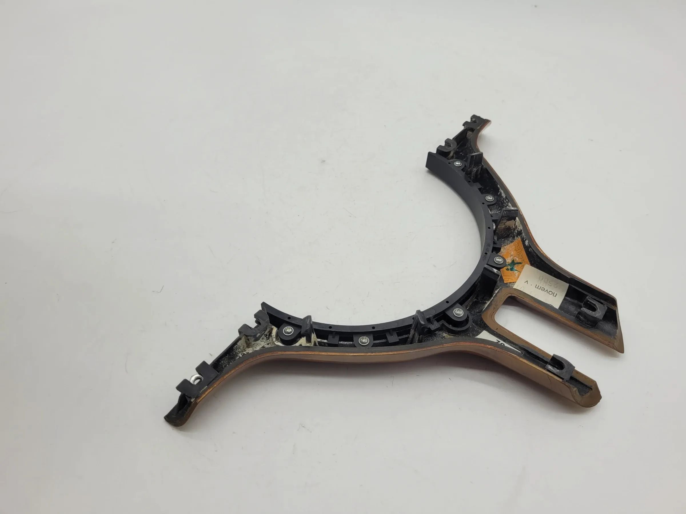 BMW 5er Leiste Lenkradschalter Unterteil Holzoptik (6760581) Original