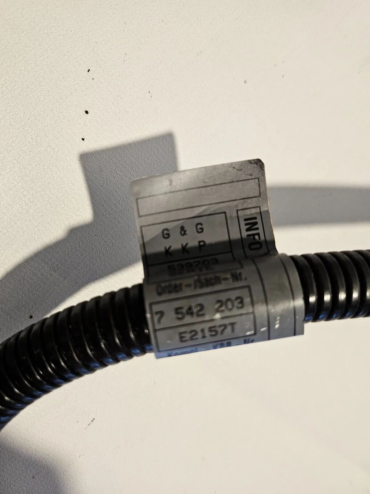 Original BMW 5 Series Touring PlusCable Battery Starter 7542203 / 6120542 