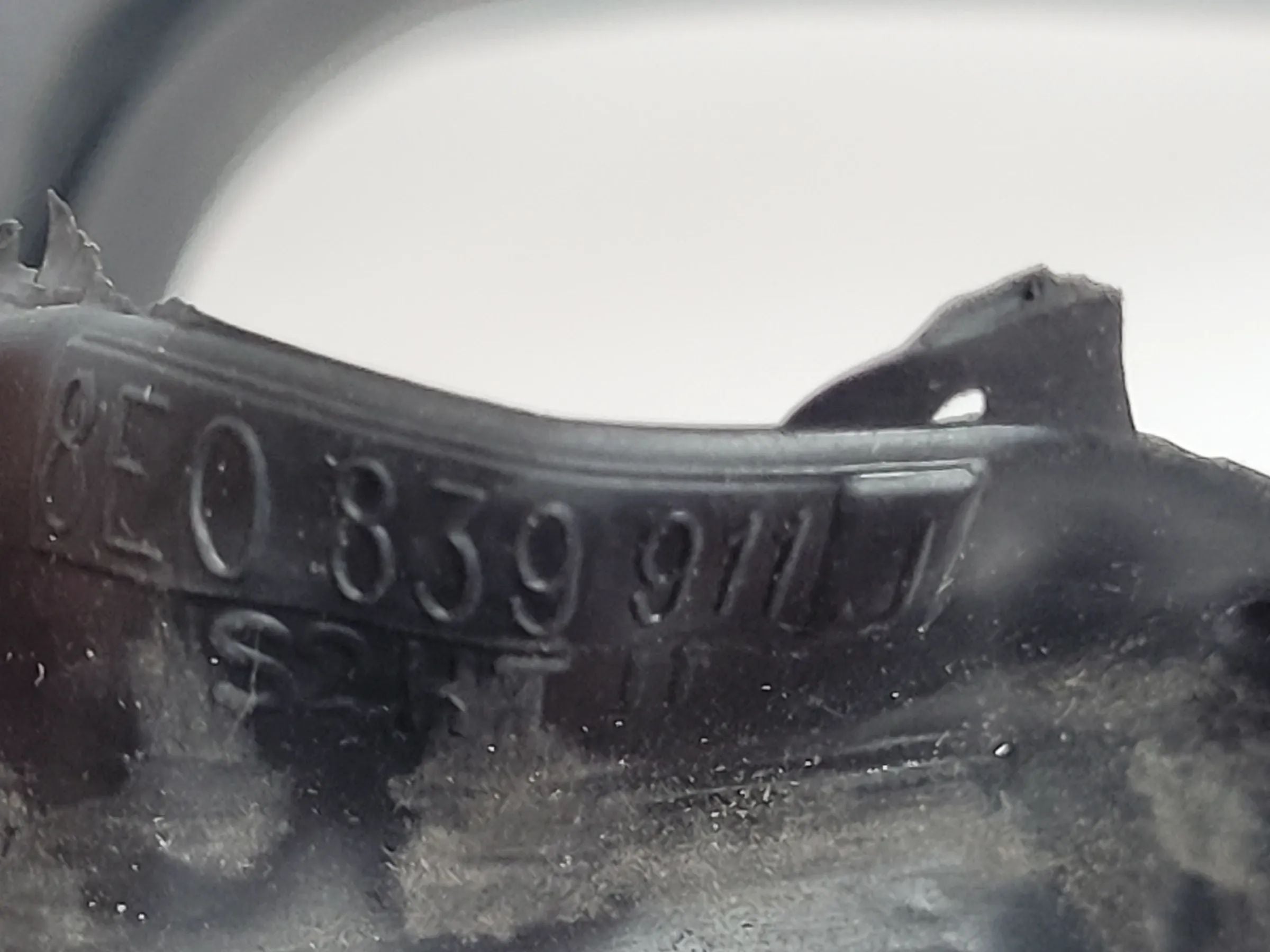 Original Audi A4 (8E/B6/B7) Türdichtung Dichtung Gummi Links Hinten 8E0839911J
