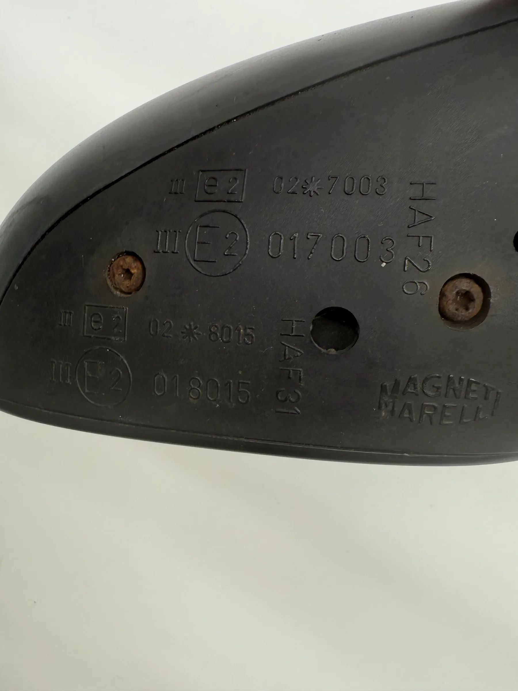 PEUGEOT 206 Specchietto Retrovisore Esterno Destro Manuale Nero 96432813XX