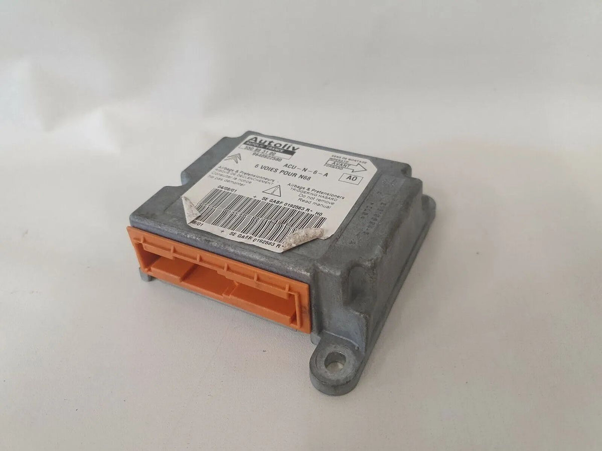 ⭐ oryginalna jednostka sterująca poduszek powietrznych Citroen Xsara Picasso 550893100 9640822580 AO ⭐
