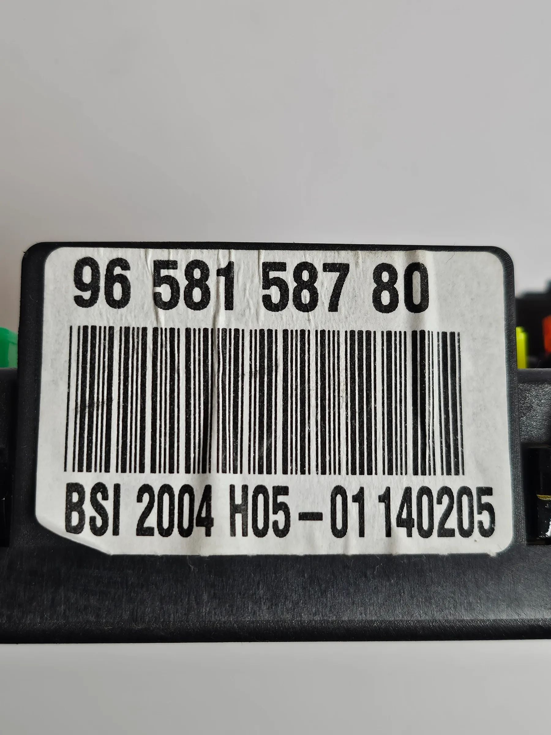Original CITROËN C5 II RC Komfortsteuergerät Bordnetzsteuergerät 9658158780