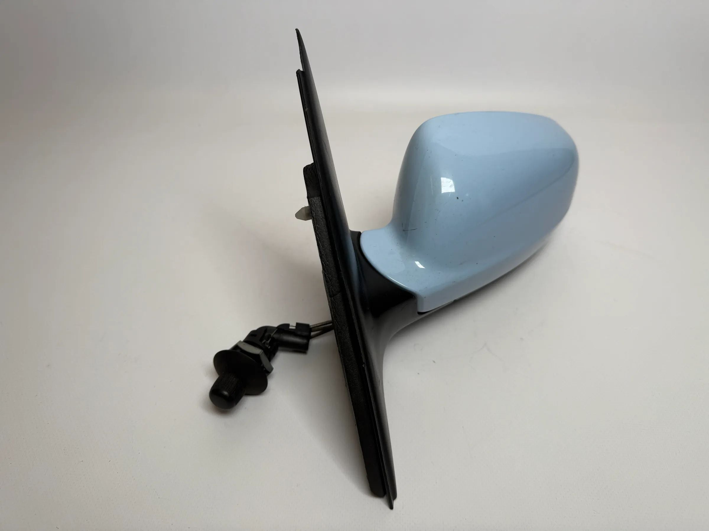 Specchio esterno sinistro azzurro chiaro originale VW / Seat Lupo / Polo / Arosa 057105LLL