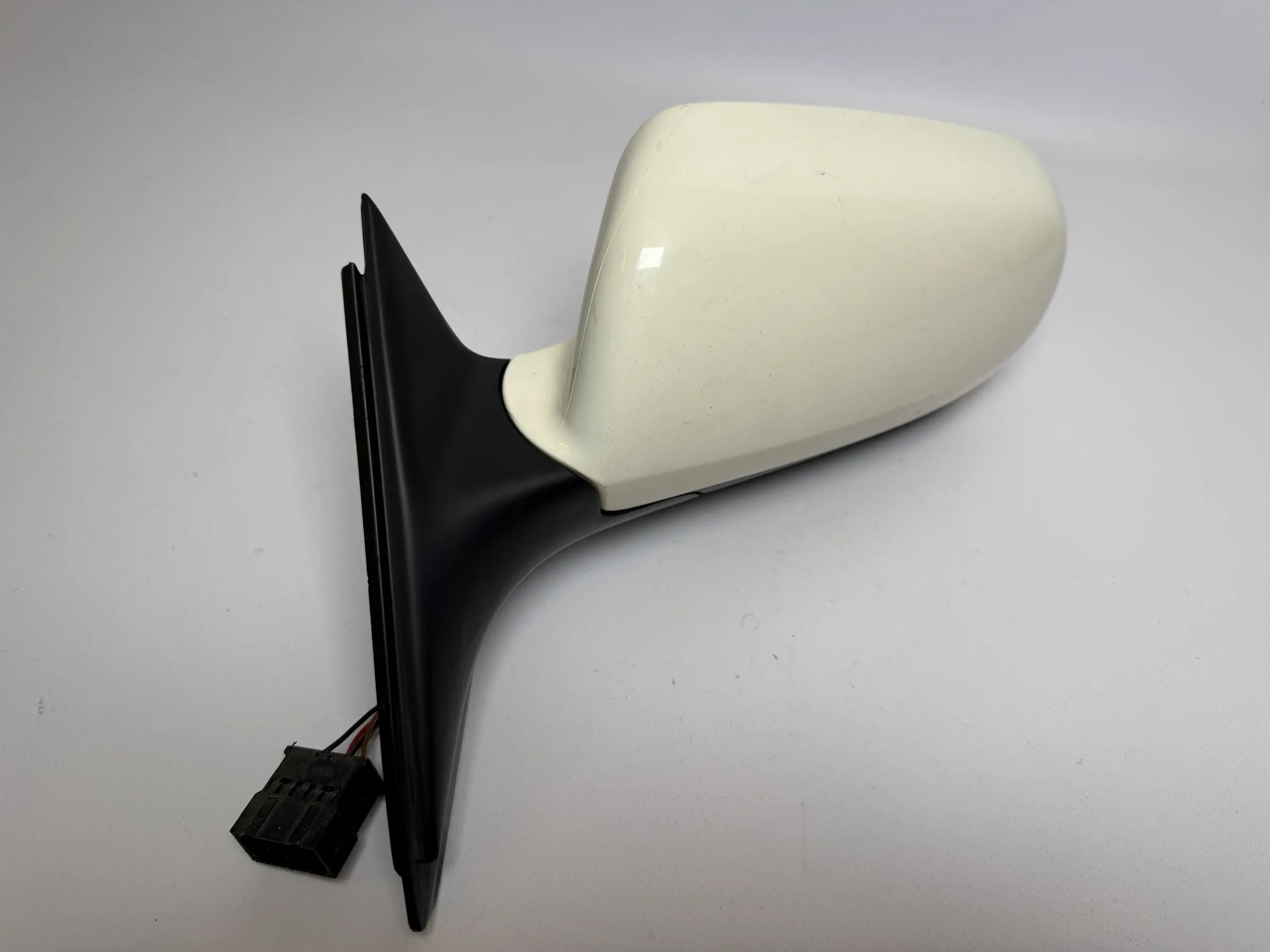 Original Audi A3 / A4 (8L1/8D2) Außenspiegel Elektrisch Links Weiss RSO225395