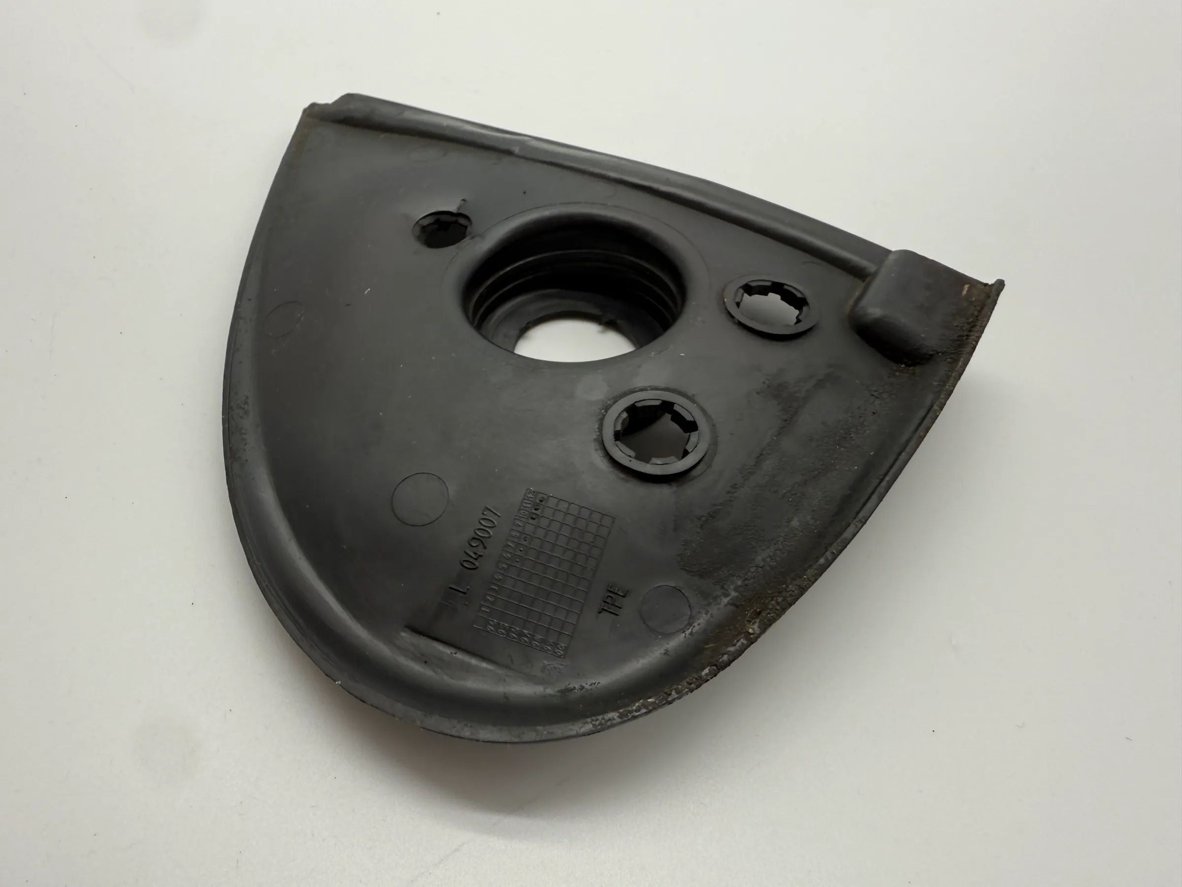 Original Opel Corsa B S93 Außenspiegel Abdichtung Links Schwarz 008062349