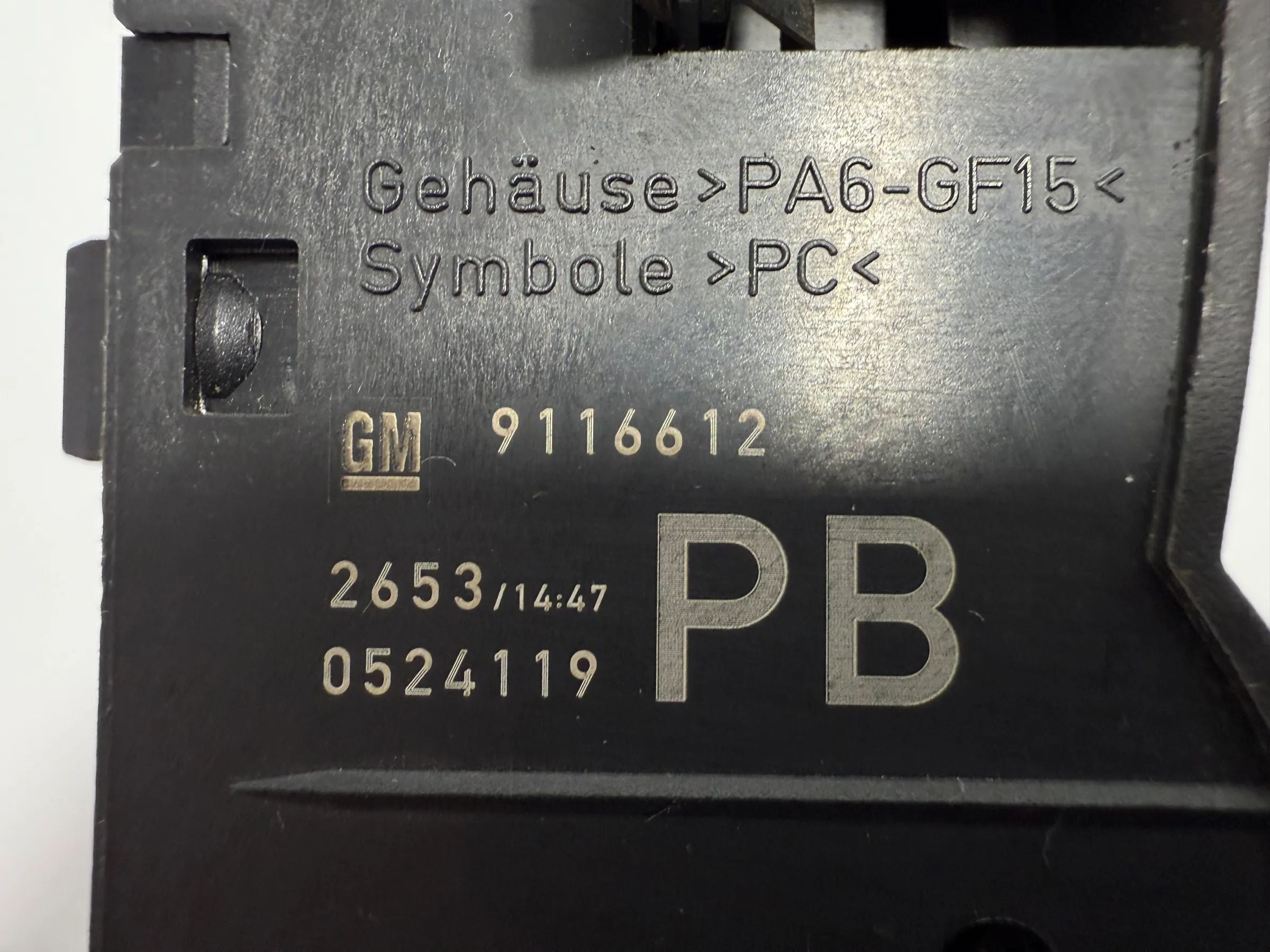 Original Opel Corsa C light switch switch light NSL regulator 9116612 