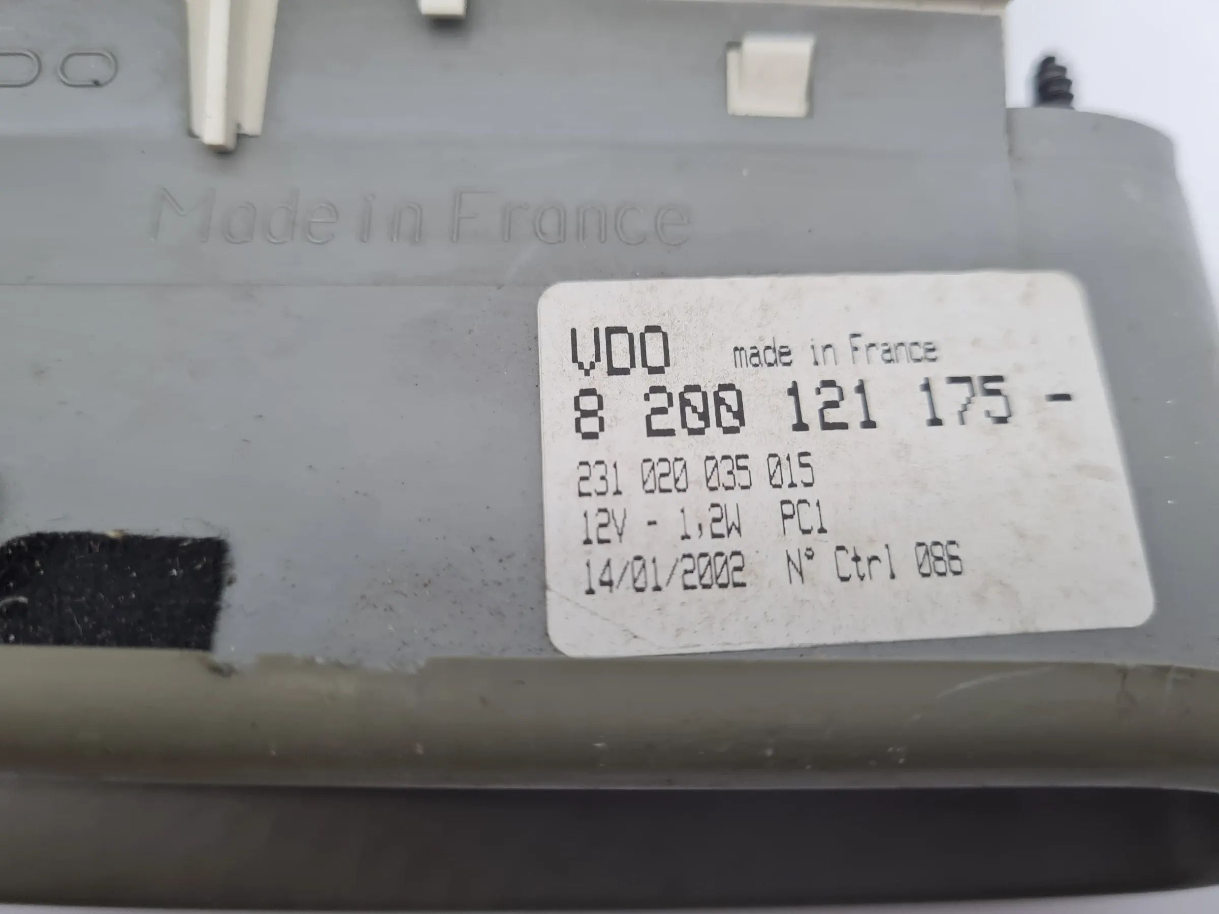 Original Renault Twingo I 1 (C06) Bordcomputer Display Kombiinstrument 87001431