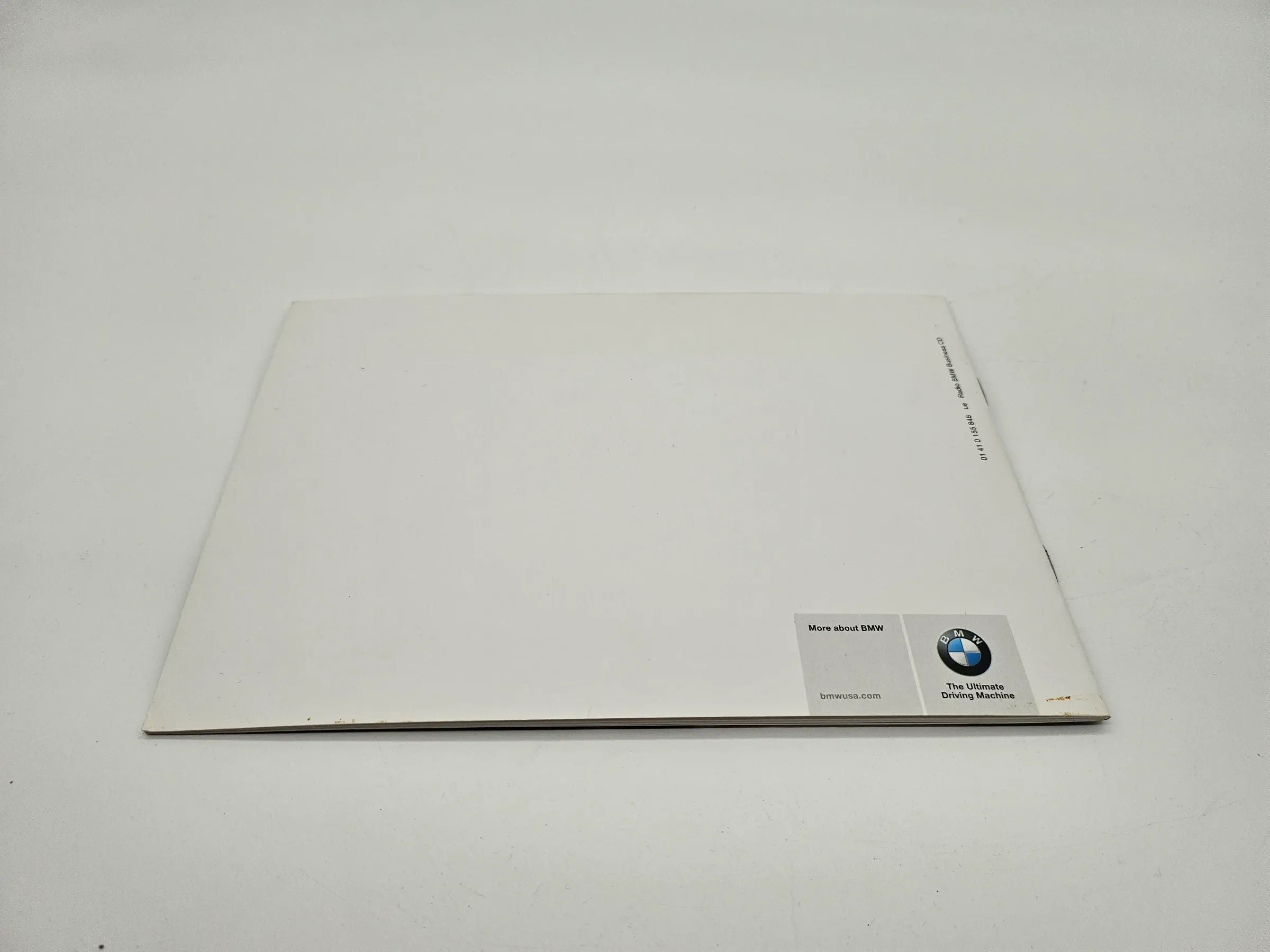 Original BMW E46 3er Betriebsanleitung BMW Autoradio  2001 englisch 01410155848