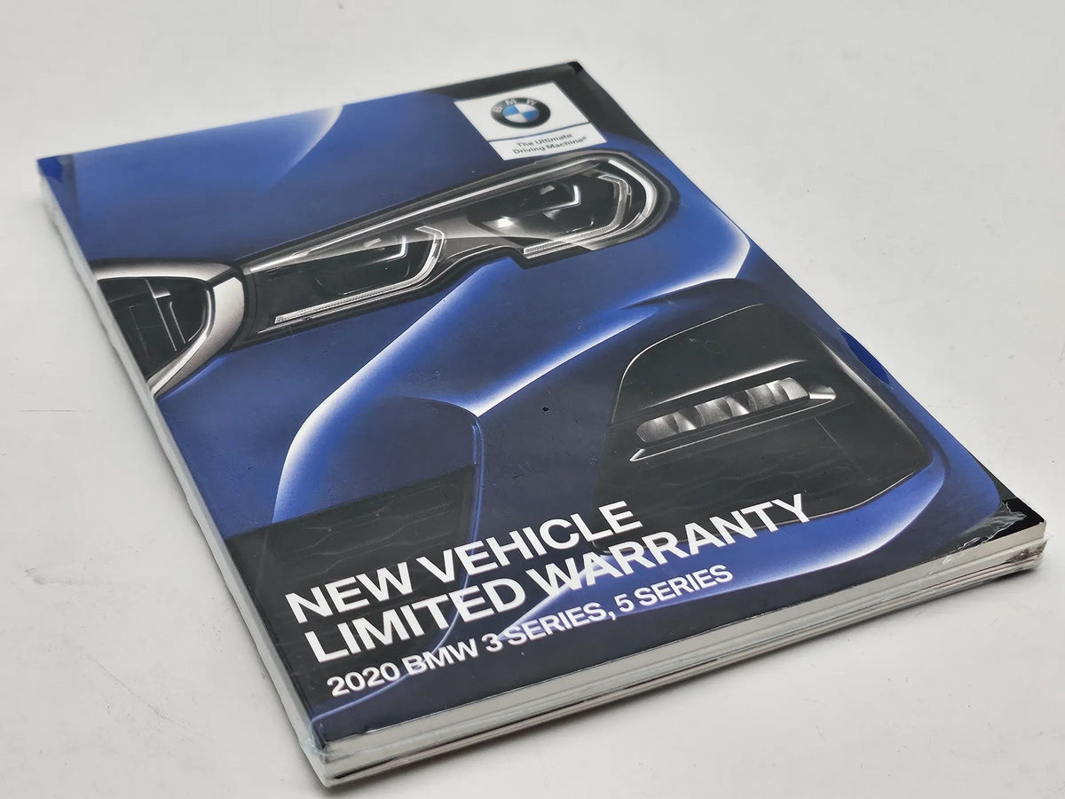 Original BMW  5 er F90 3 er  2020 Limited Warranty  englisch US