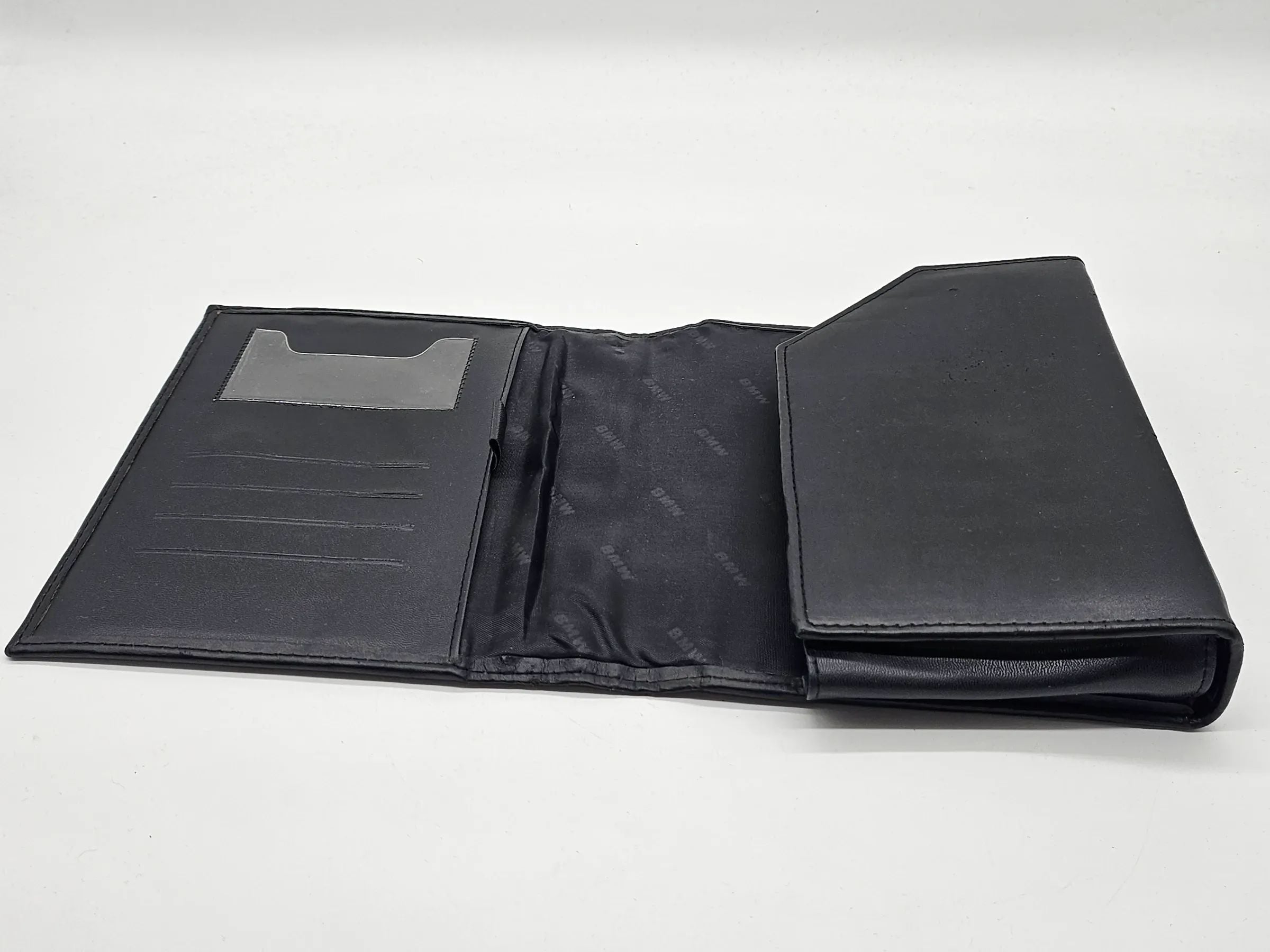 Original BMW X5 E70 Bordmappe Leder schwarz