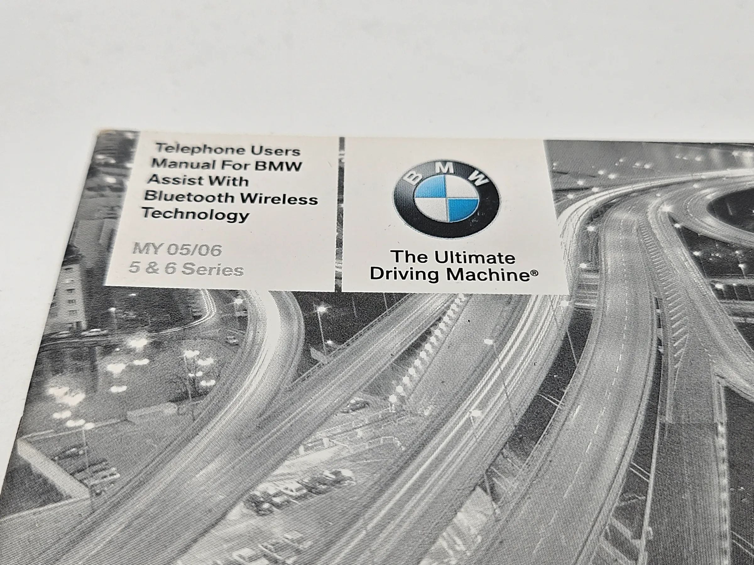 Original BMW  E60 E61 Betriebsanleitung Telefon englisch 2005 8411409346