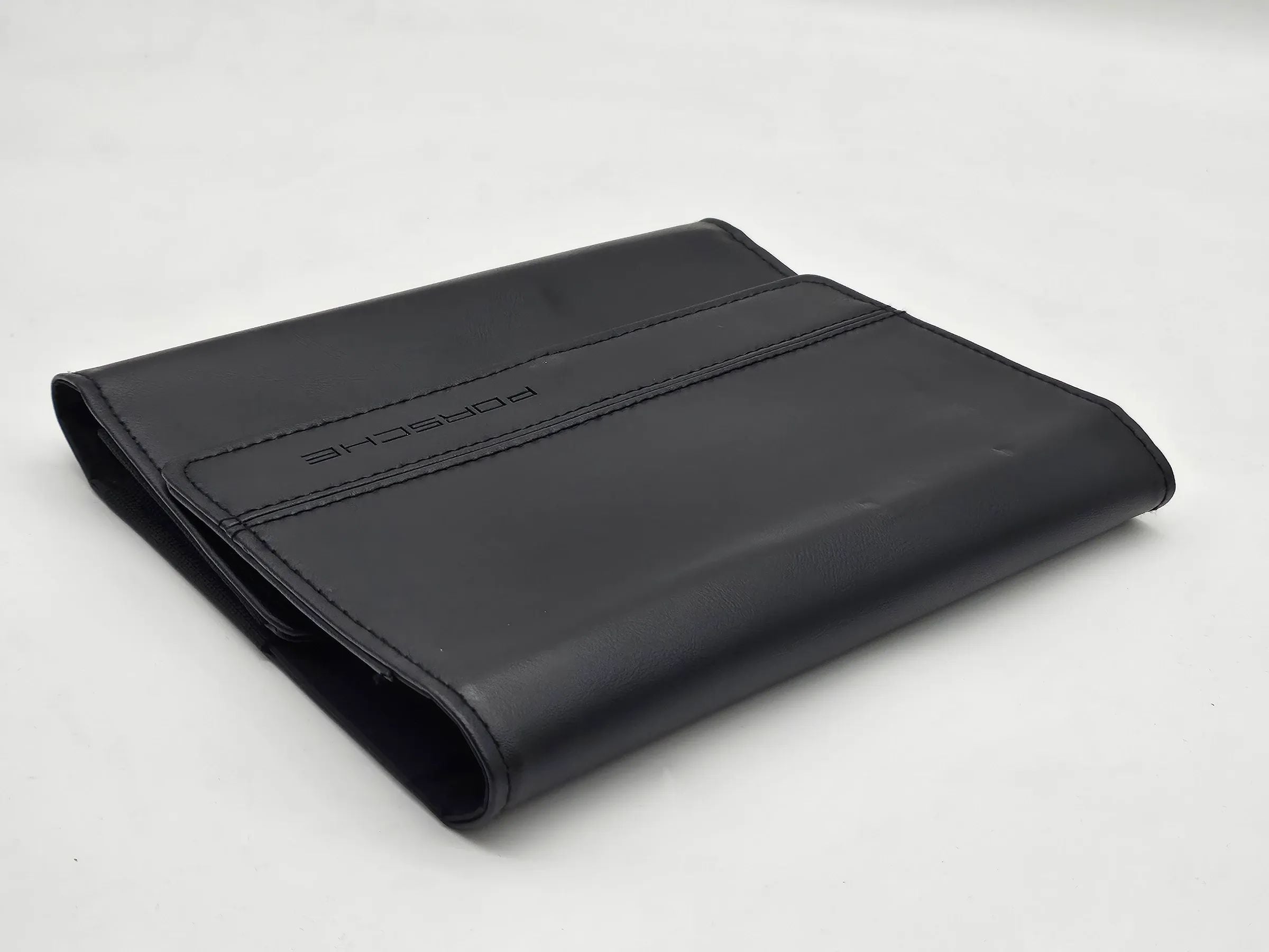 Original Porsche Panamera 970 2016 Bordmappe Leder schwarz